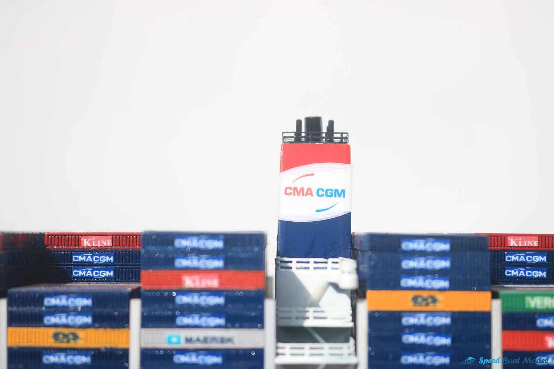 Cma Cgm Marco Polo Commercial Ship Model (2) Speed Boad Model Cma Cgm Marco Polo Commercial Ship Model (2) Speed Boad Model
