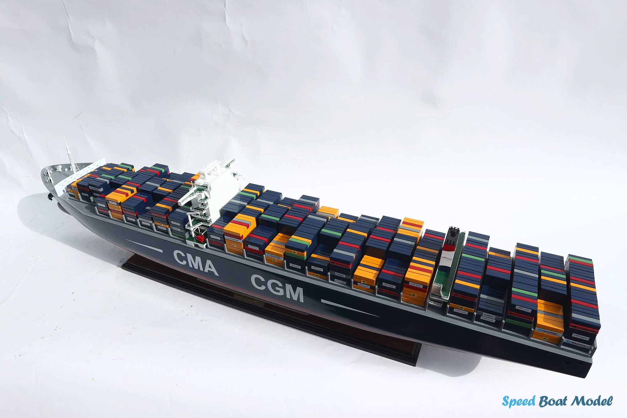Cma Cgm Marco Polo Commercial Ship Model (4)