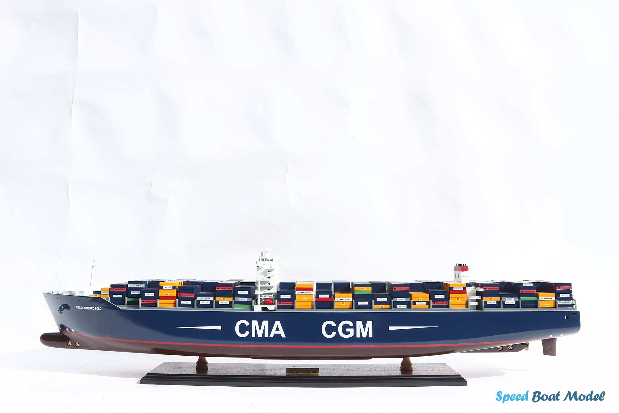 CMA CGM Marco Polo Commercial Ship Model 27.6"