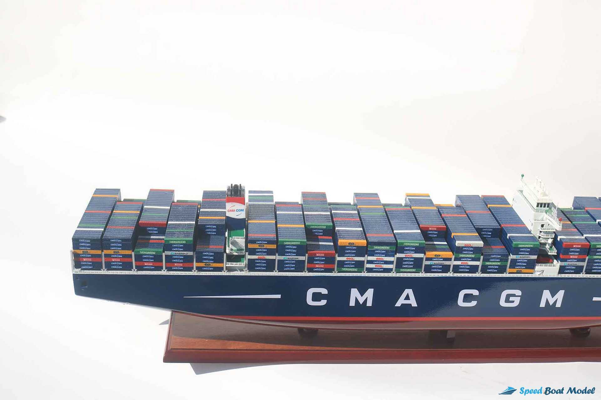 Cma Cgm Marco Polo Commercial Ship Model (9) Speed Boad Model Cma Cgm Marco Polo Commercial Ship Model (9) Speed Boad Model