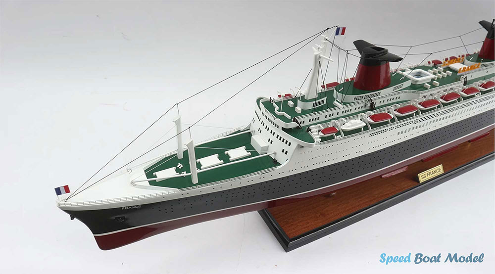 SS France Cruise Ship Model 40" 15 Ss France Cruise Ship Model 40