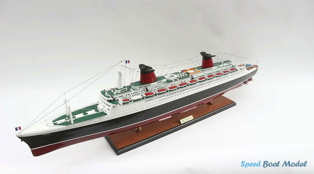 SS France Cruise Ship Model 40" 13 Ss France Cruise Ship Model 40