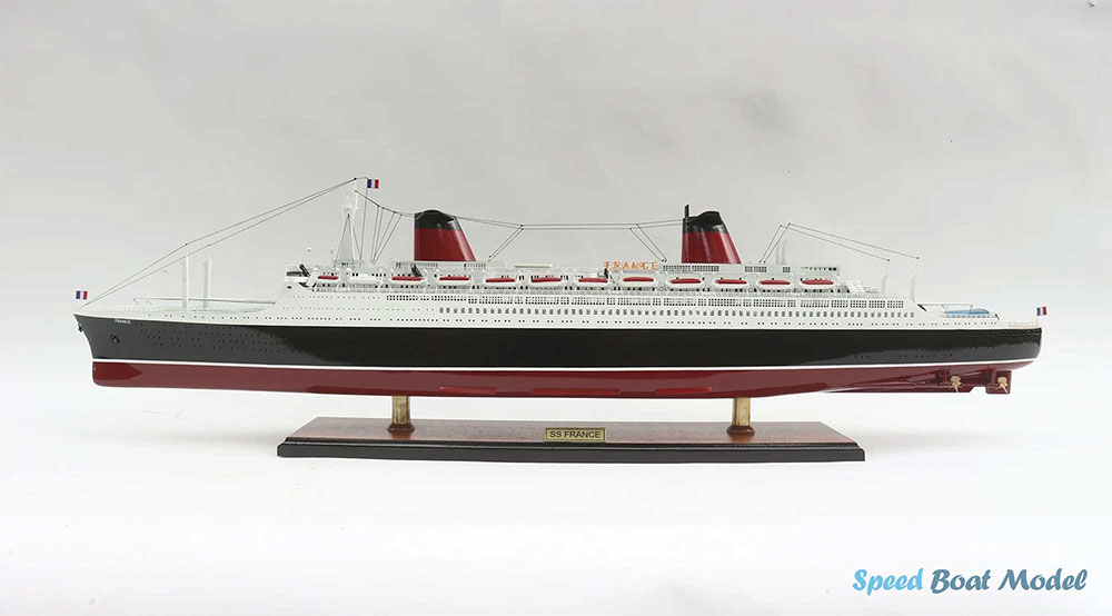 SS France Cruise Ship Model 40" 14 Ss France Cruise Ship Model 40