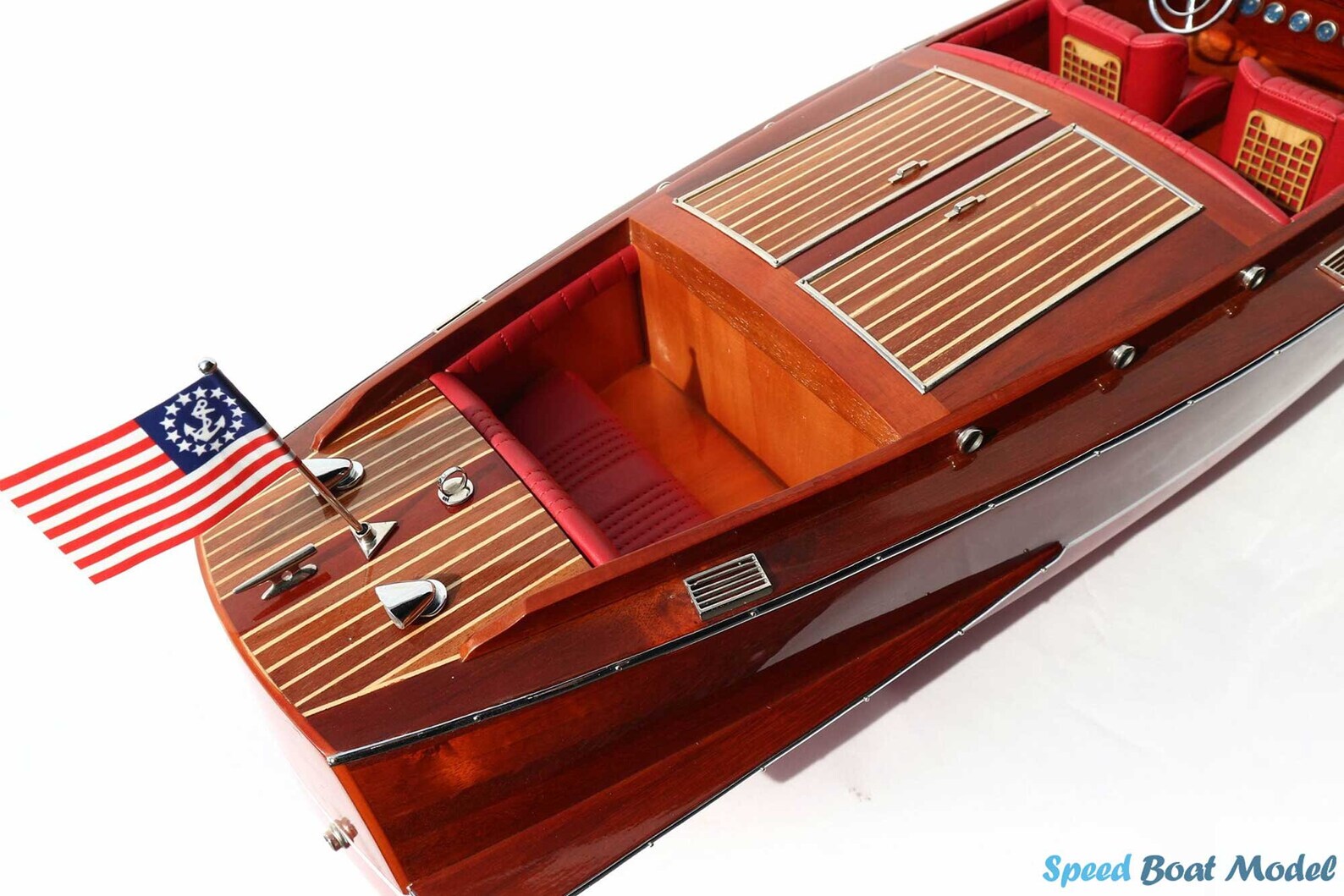 Chris Craft Runabout Speed Boat Model