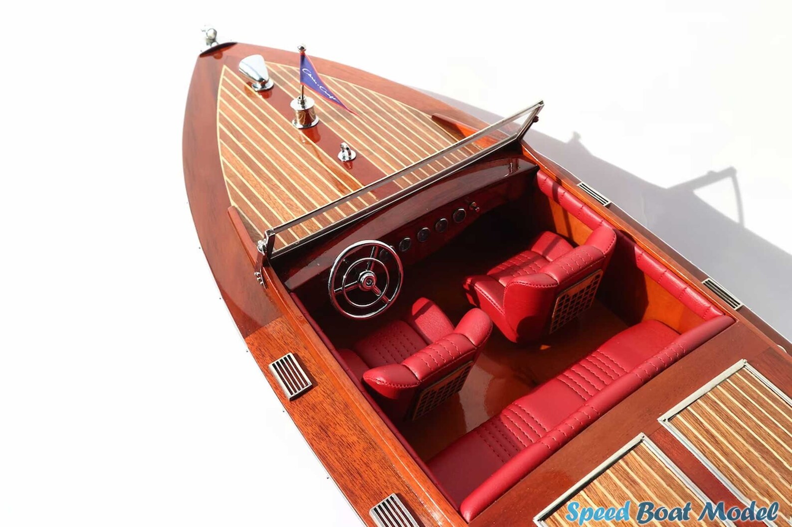 Chris Craft Runabout Speed Boat Model