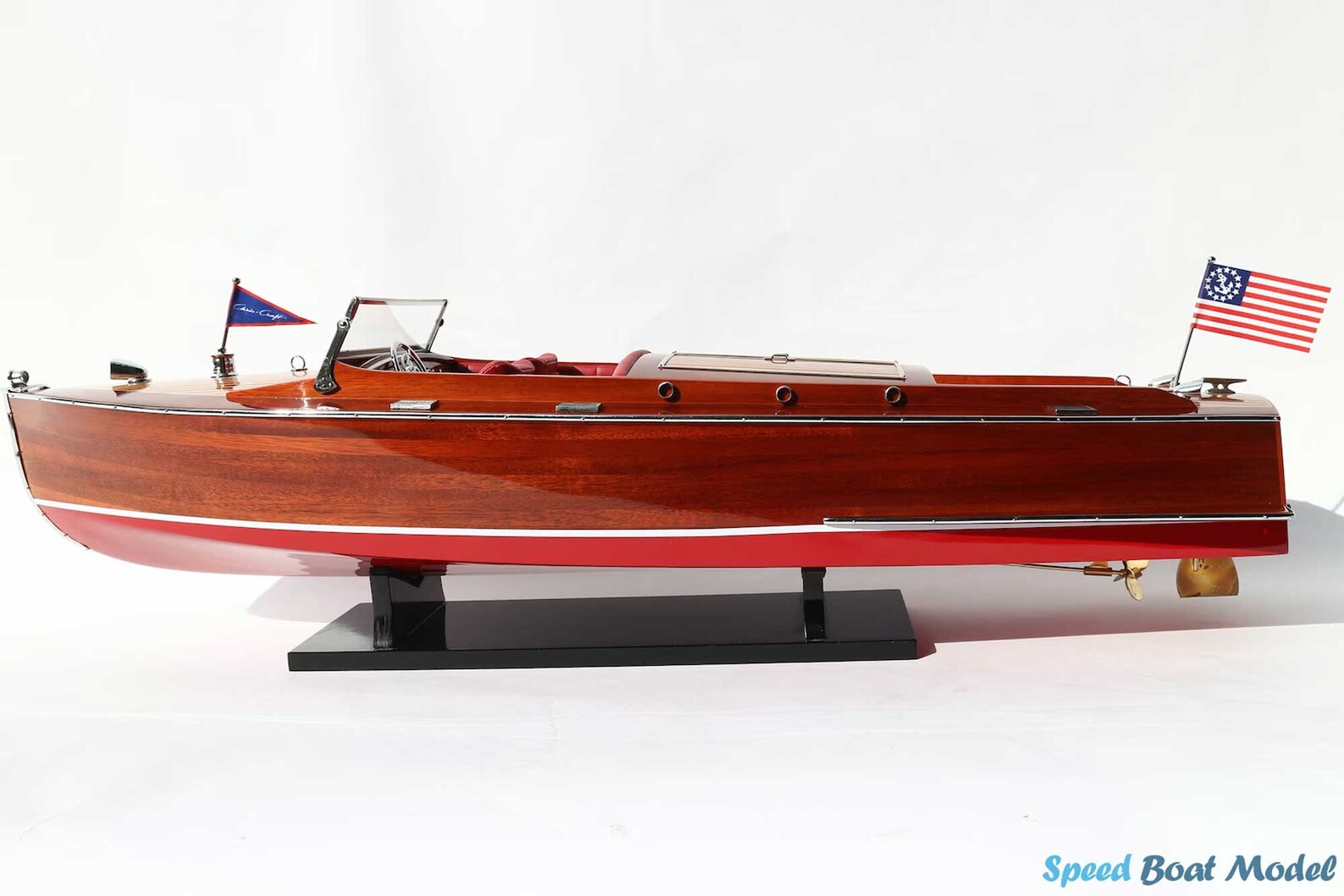 Chris Craft Runabout Speed Boat Model