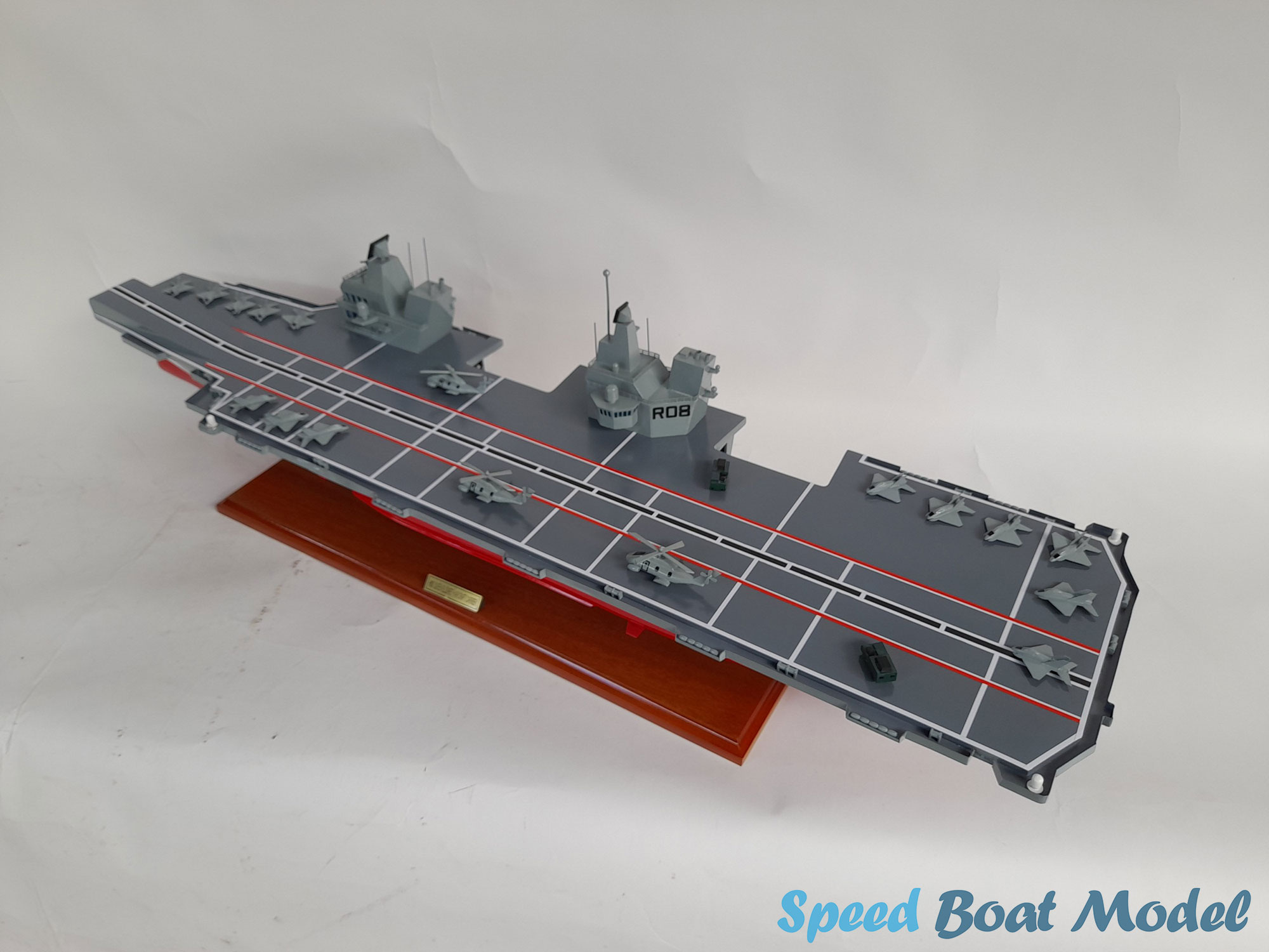 Hms Queen Elizabeth Aircraft Carrier Model Ship 39.3 (option 2)
