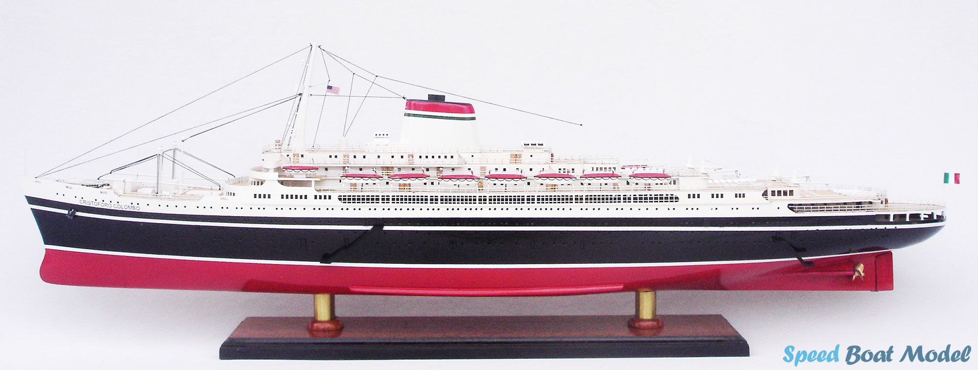 SS Cristorofo Colombo Cruise Ship Model 33.4" 21 Ss Cristorofo Colombo Cruise Ship Model 33.4
