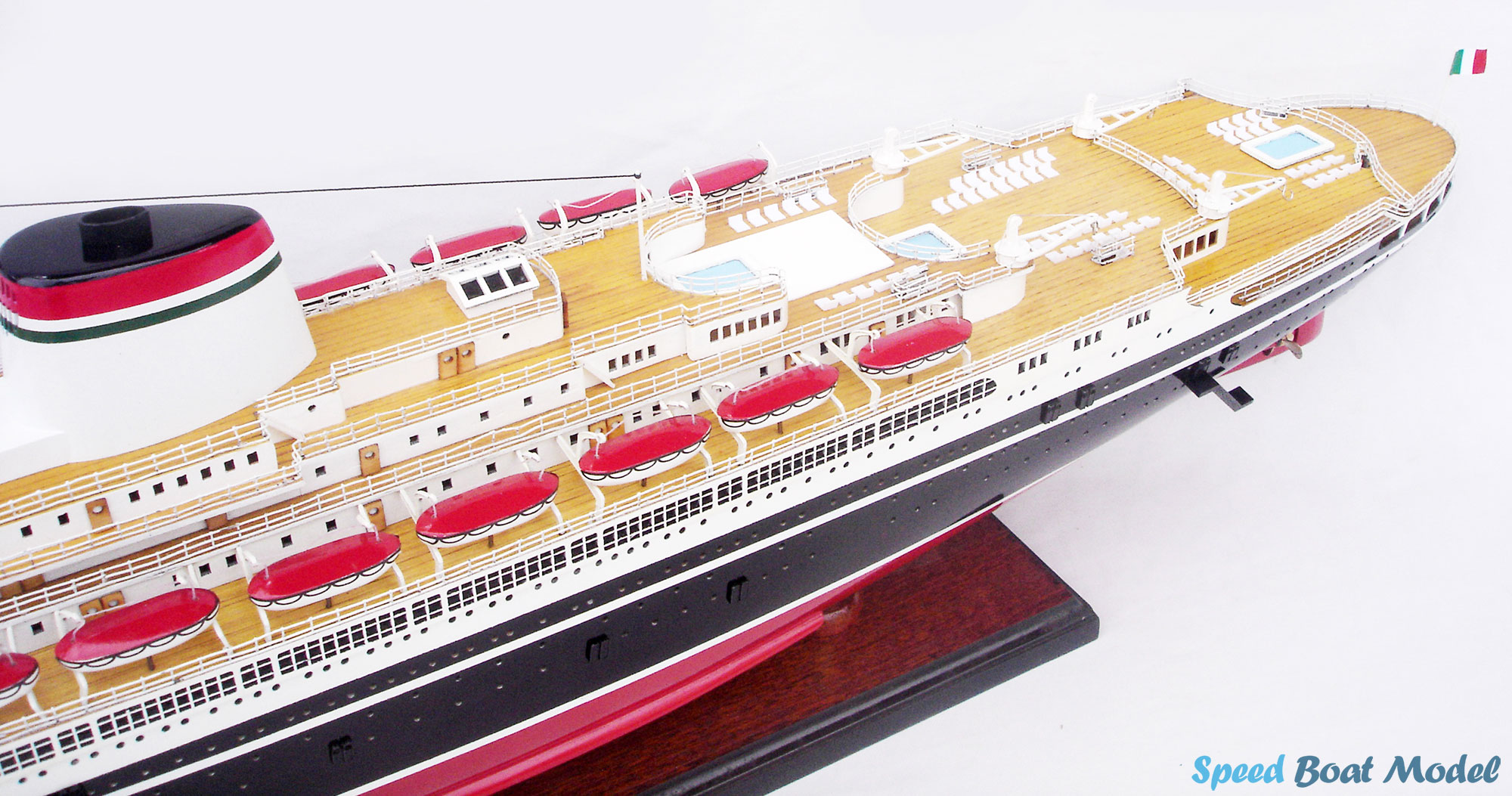 SS Cristorofo Colombo Cruise Ship Model 33.4" 25 Ss Cristorofo Colombo Cruise Ship Model 33.4