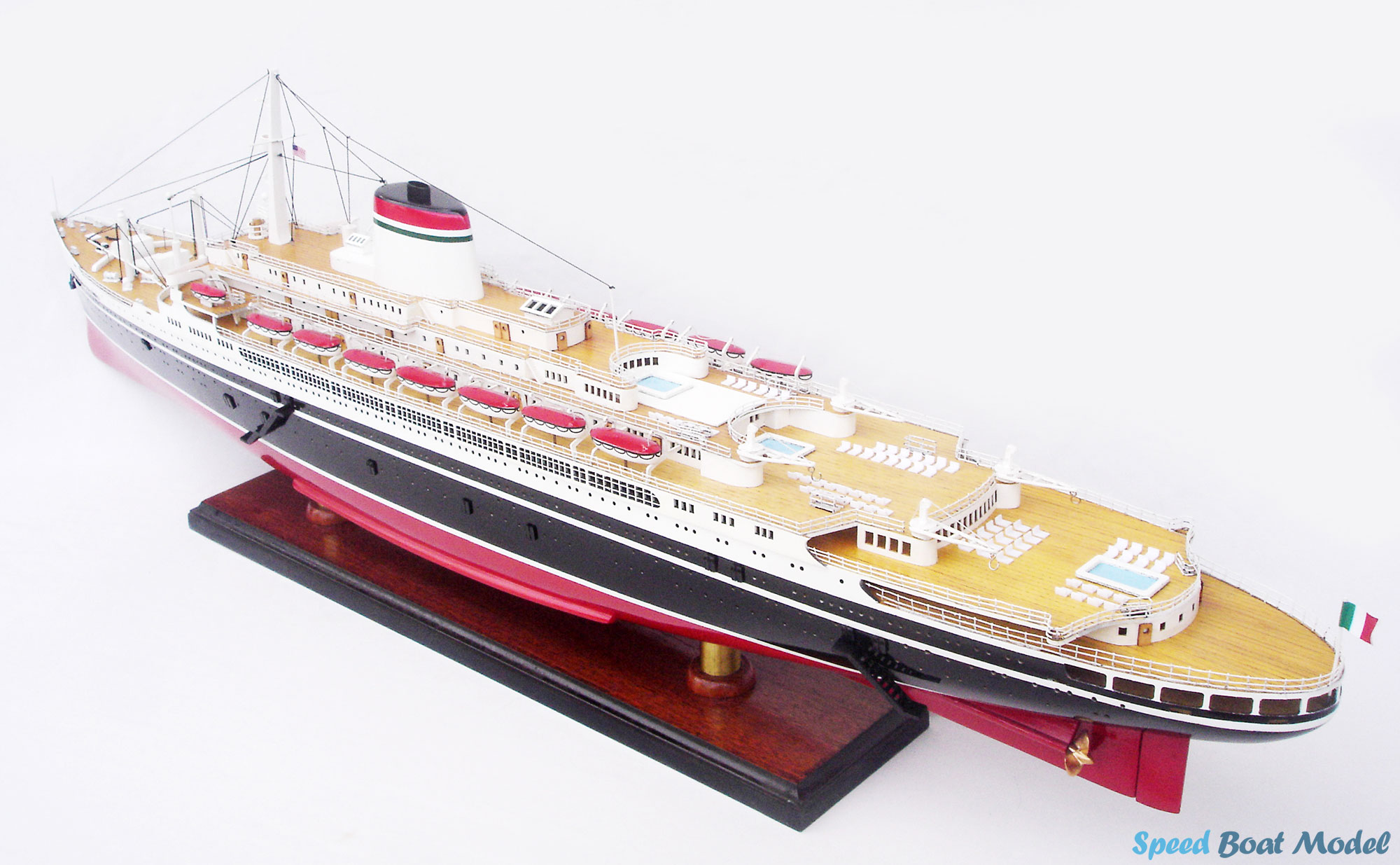 SS Cristorofo Colombo Cruise Ship Model 33.4" 26 Ss Cristorofo Colombo Cruise Ship Model 33.4