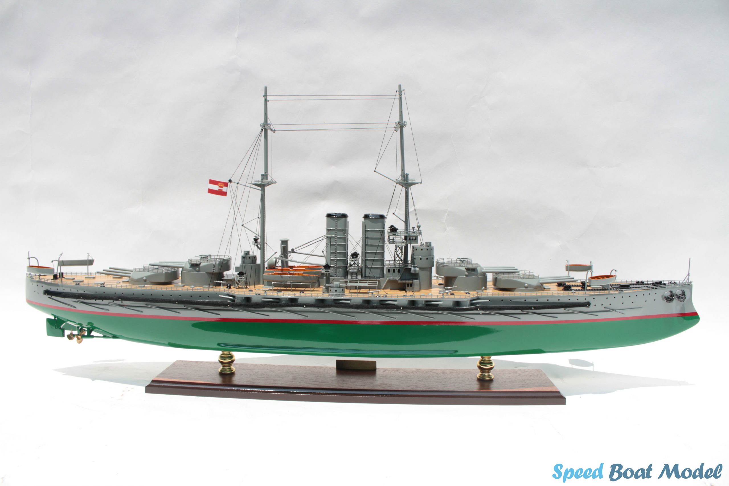 Sms Viribus Units Warship Model 39.3
