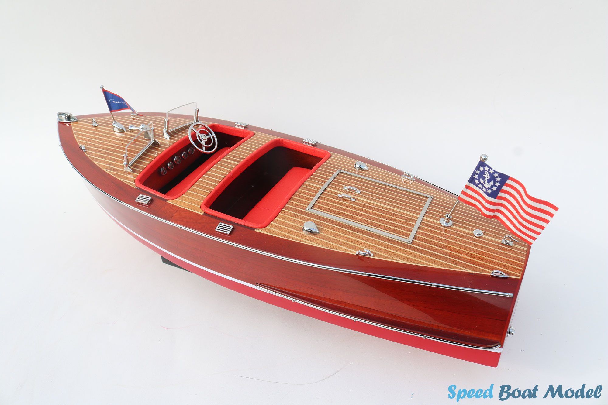 Chris Craft Deluxe Runabout 1942 Speed Boat Model 33.4"