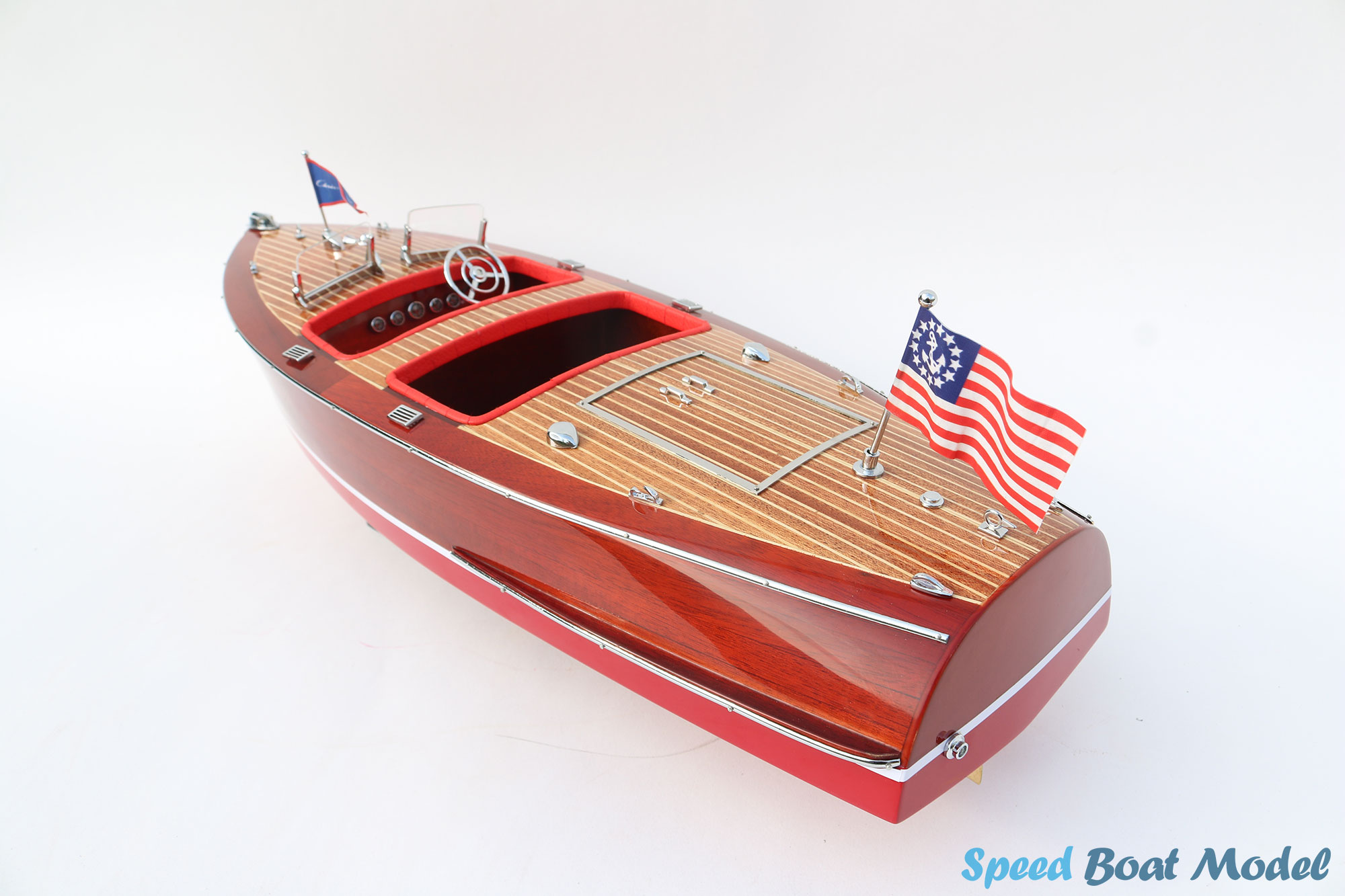 Chris Craft Deluxe Runabout 1942 Speed Boat Model 33.4"