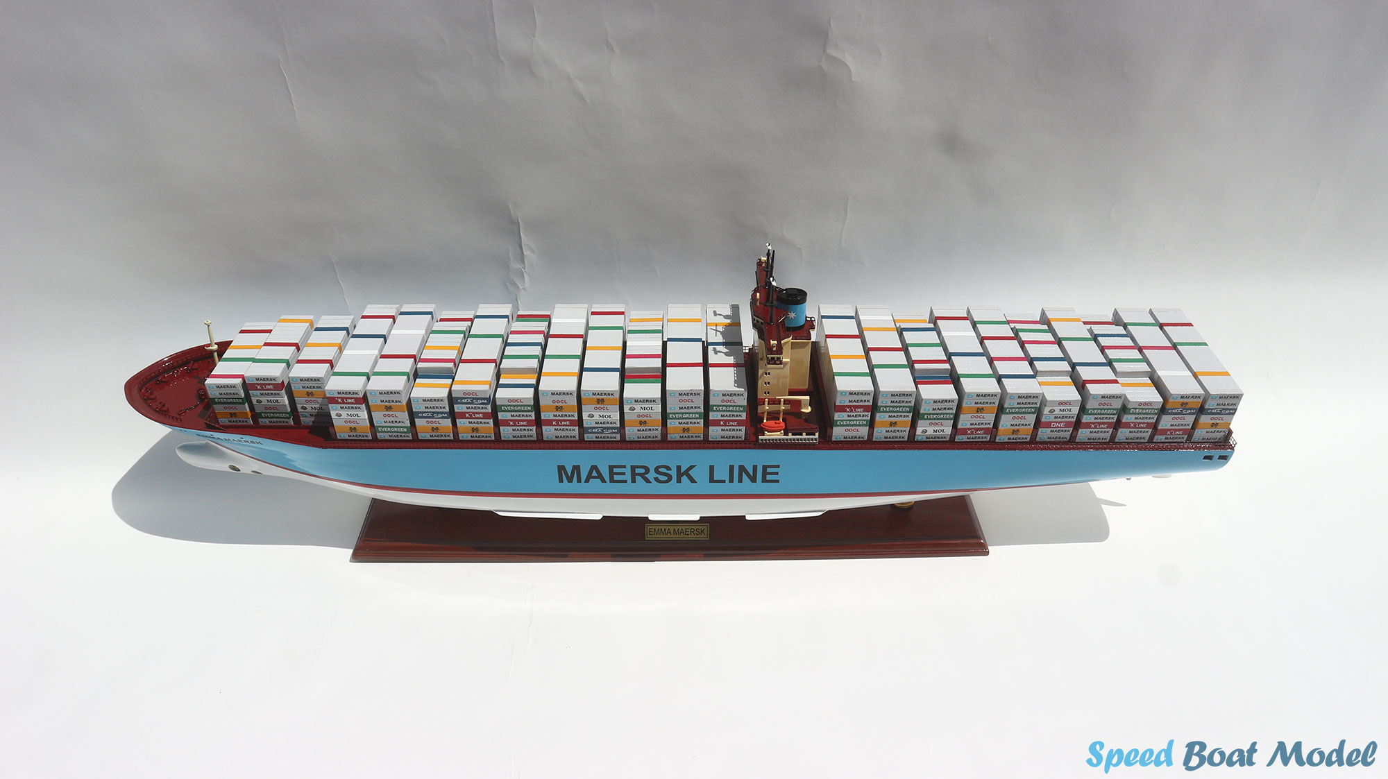 Emma Maersk Commercial Ship Model 28" 21 Emma Maersk Commercial Ship Model 28
