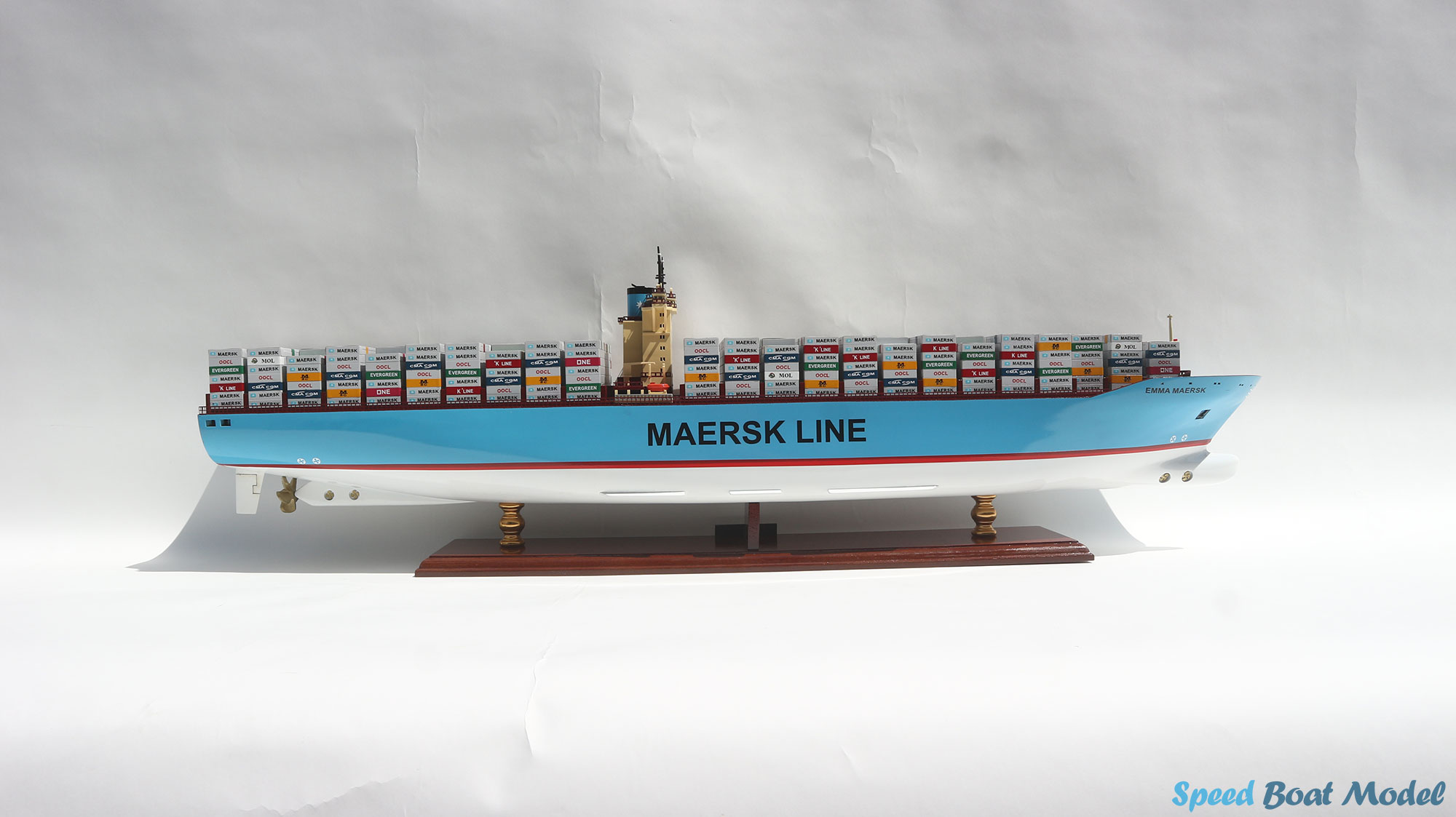 Emma Maersk Commercial Ship Model 28" 24 Emma Maersk Commercial Ship Model 28
