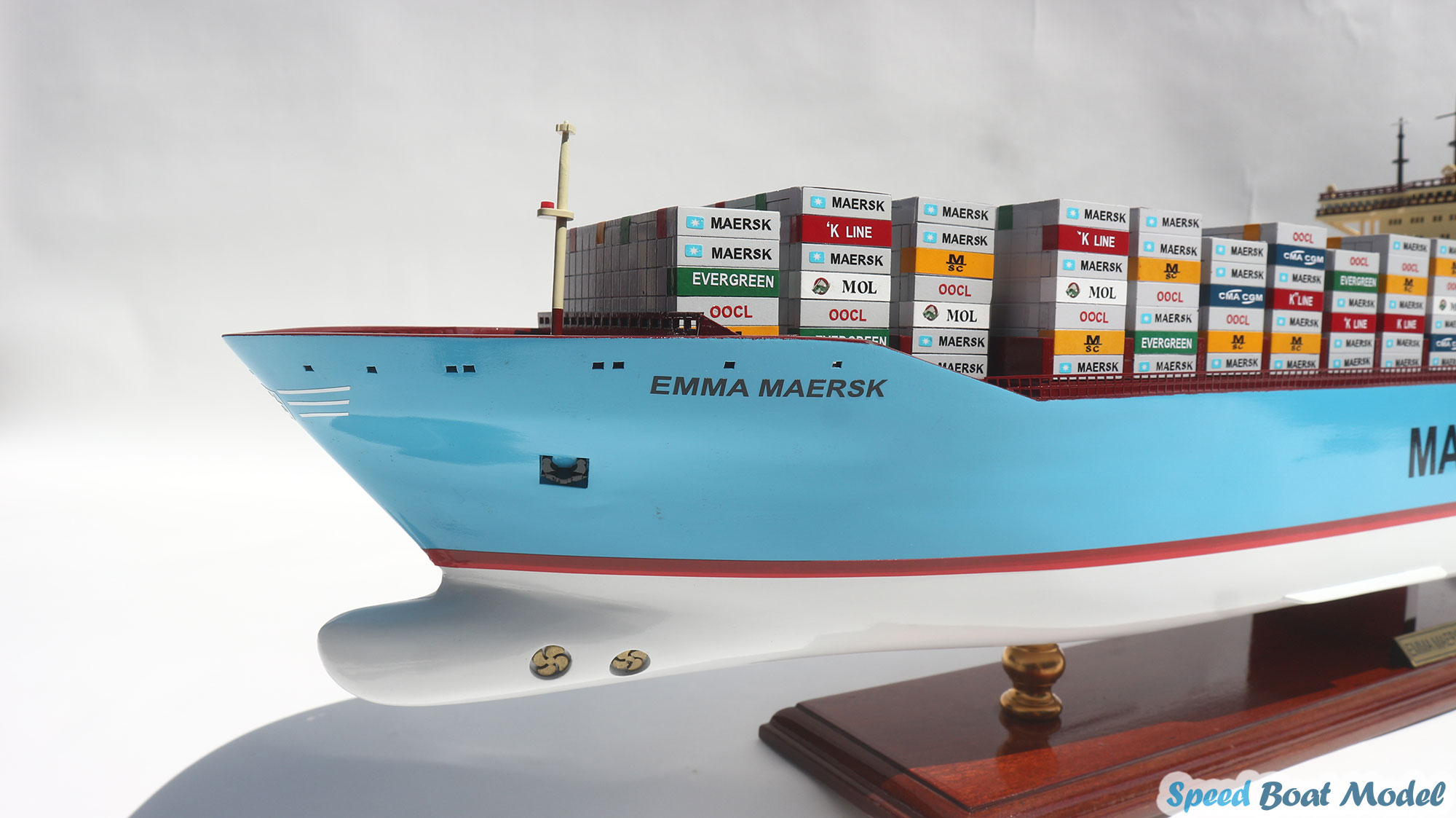 Emma Maersk Commercial Ship Model 28" 28 Emma Maersk Commercial Ship Model 28