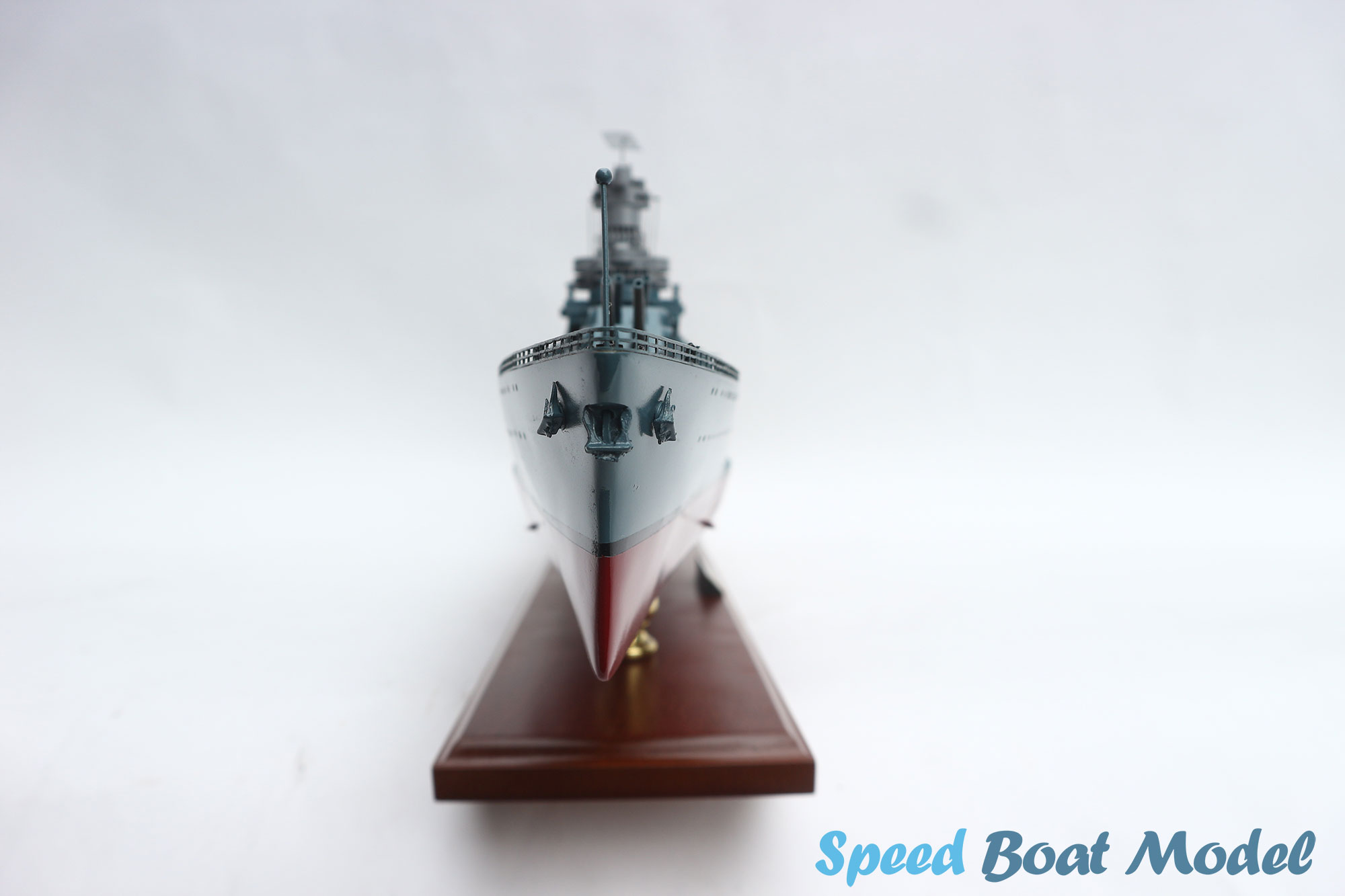 USS West Virginia (BB-48) WarShip Model 28" 27 Uss West Virginia (bb-48) Warship Model 28