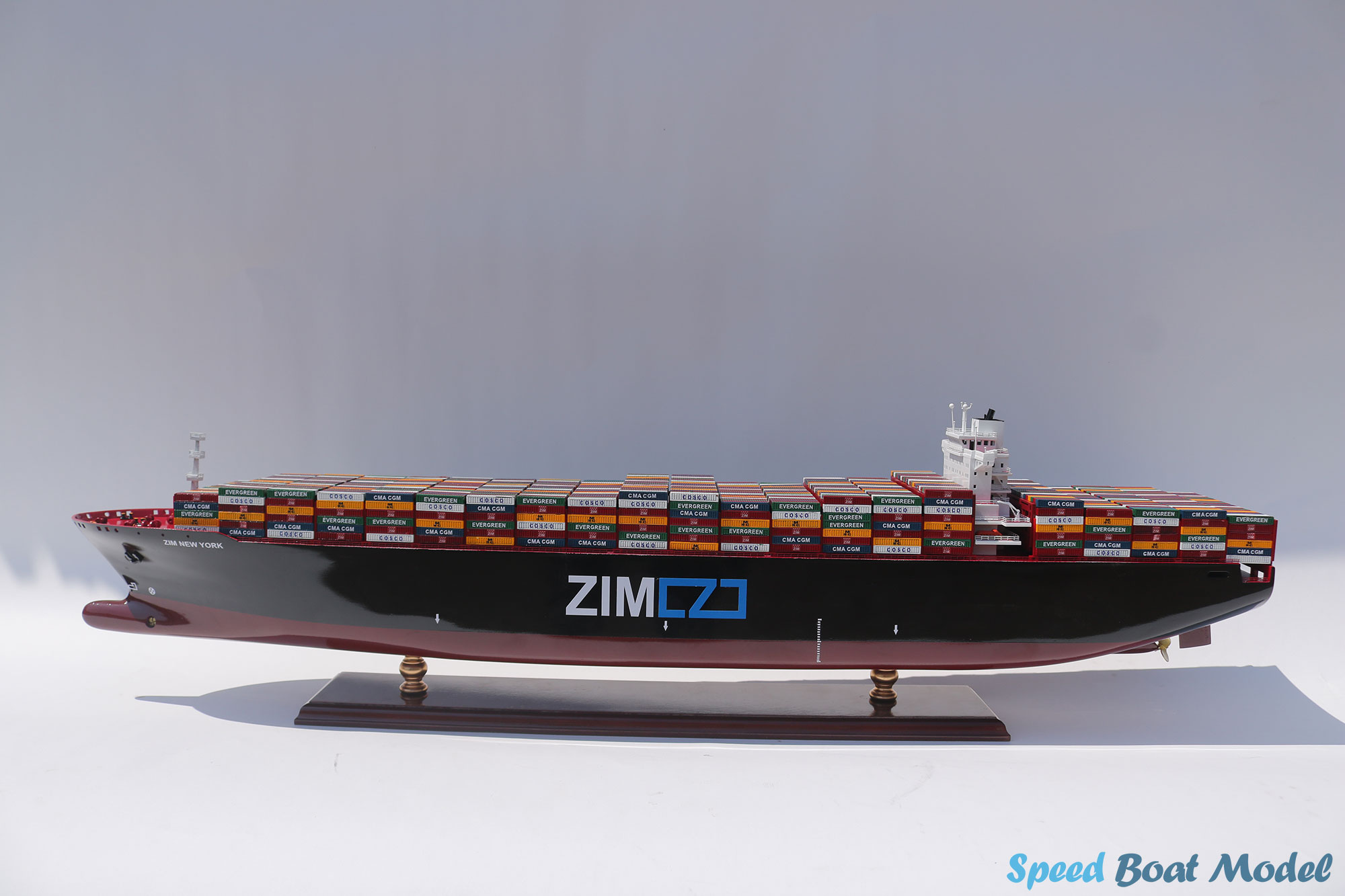 Zim New York Commercial Ship Model 39"