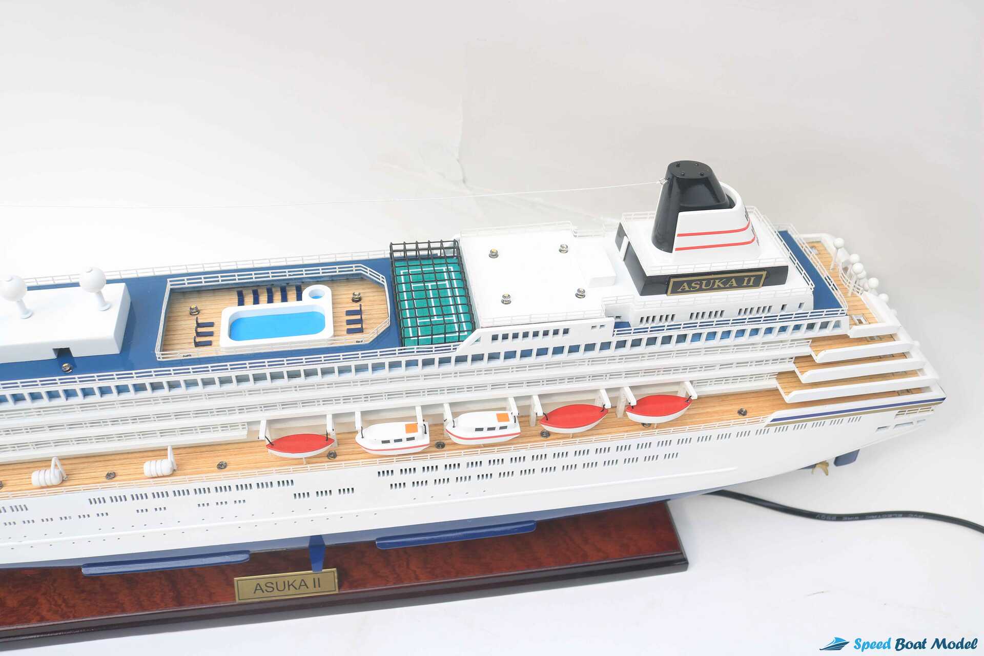 Asuka Ii Boat Model With Light (18) Speed Boad Model Asuka Ii Boat Model With Light (18) Speed Boad Model