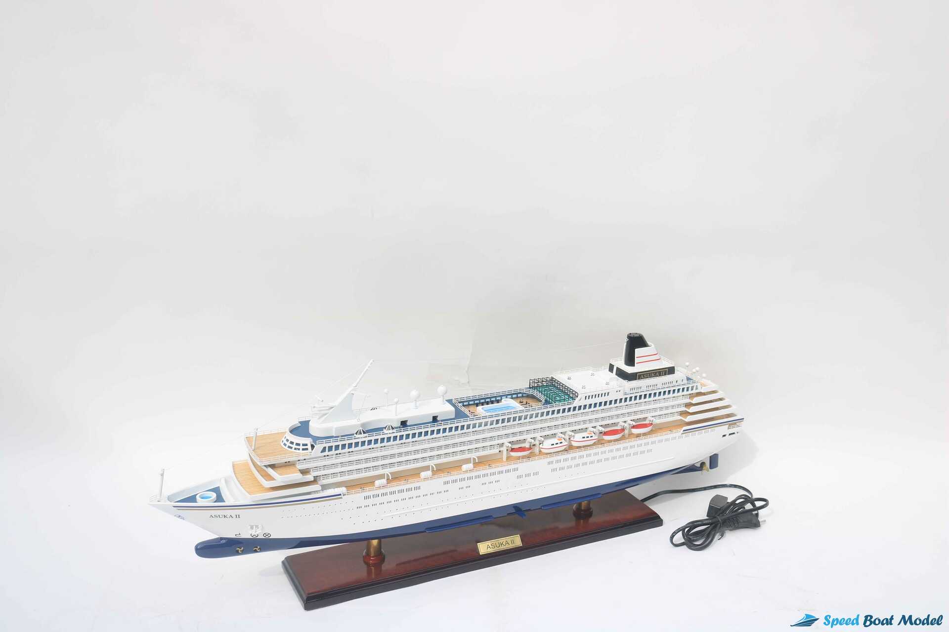 Asuka Ii Boat Model With Light (19) Speed Boad Model