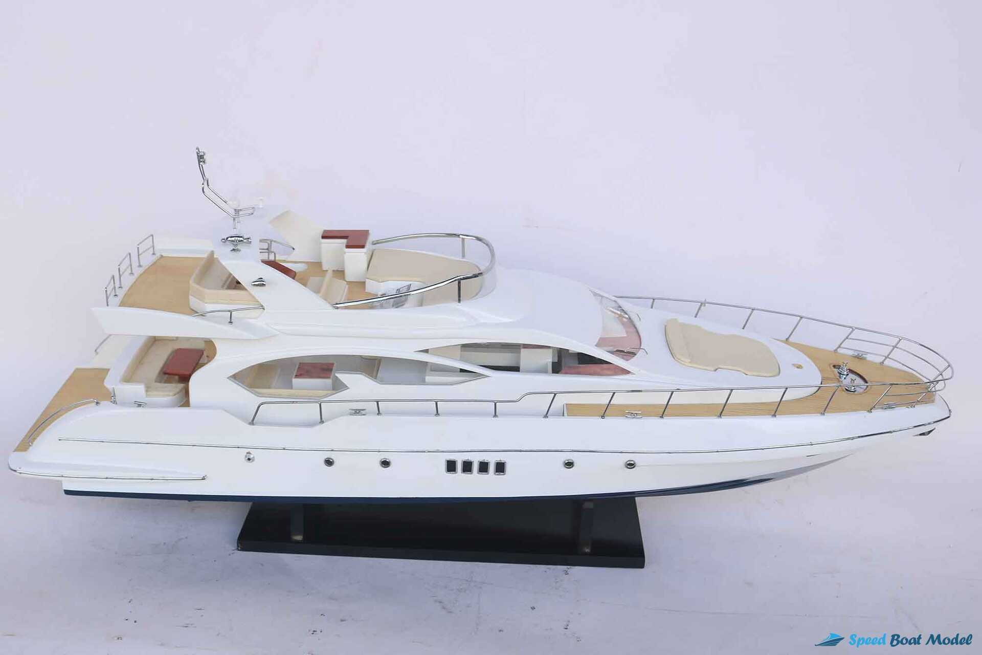 Azimut 70 Rc Motor Yatch Model (6) Speed Boad Model