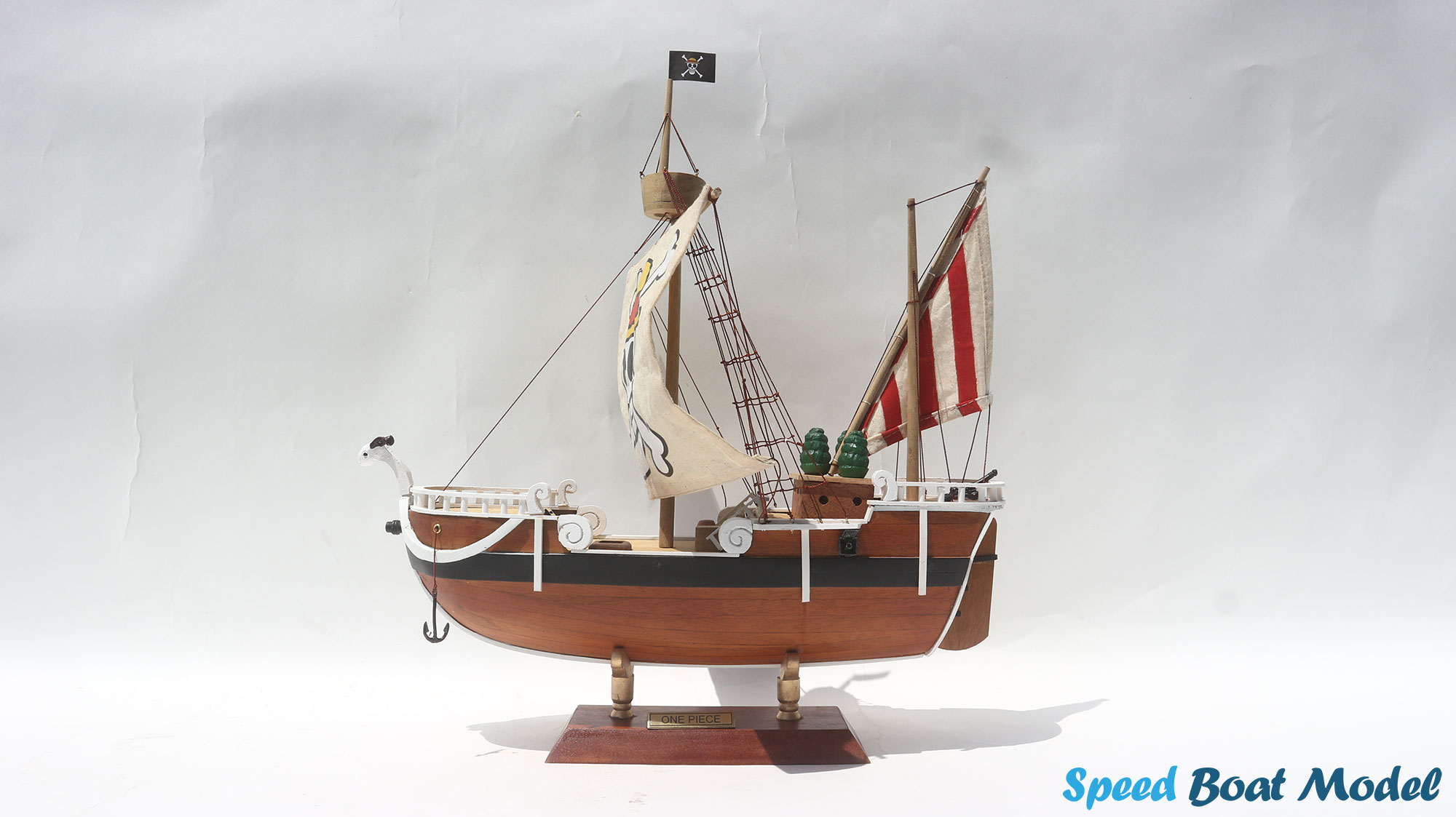 One Piece Sailing Ship Model 15.7"