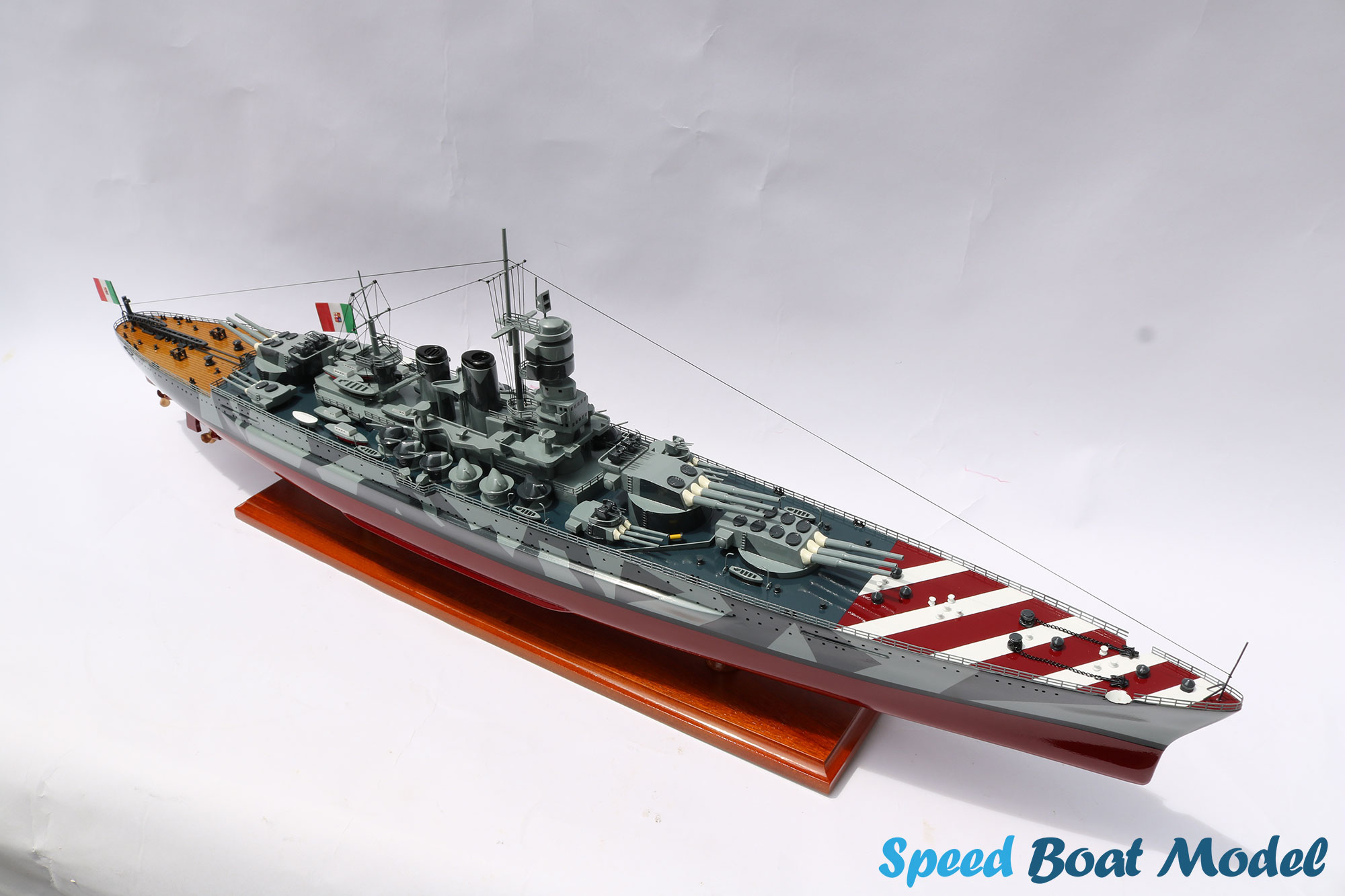 Roma Italian Navy Battleship Model