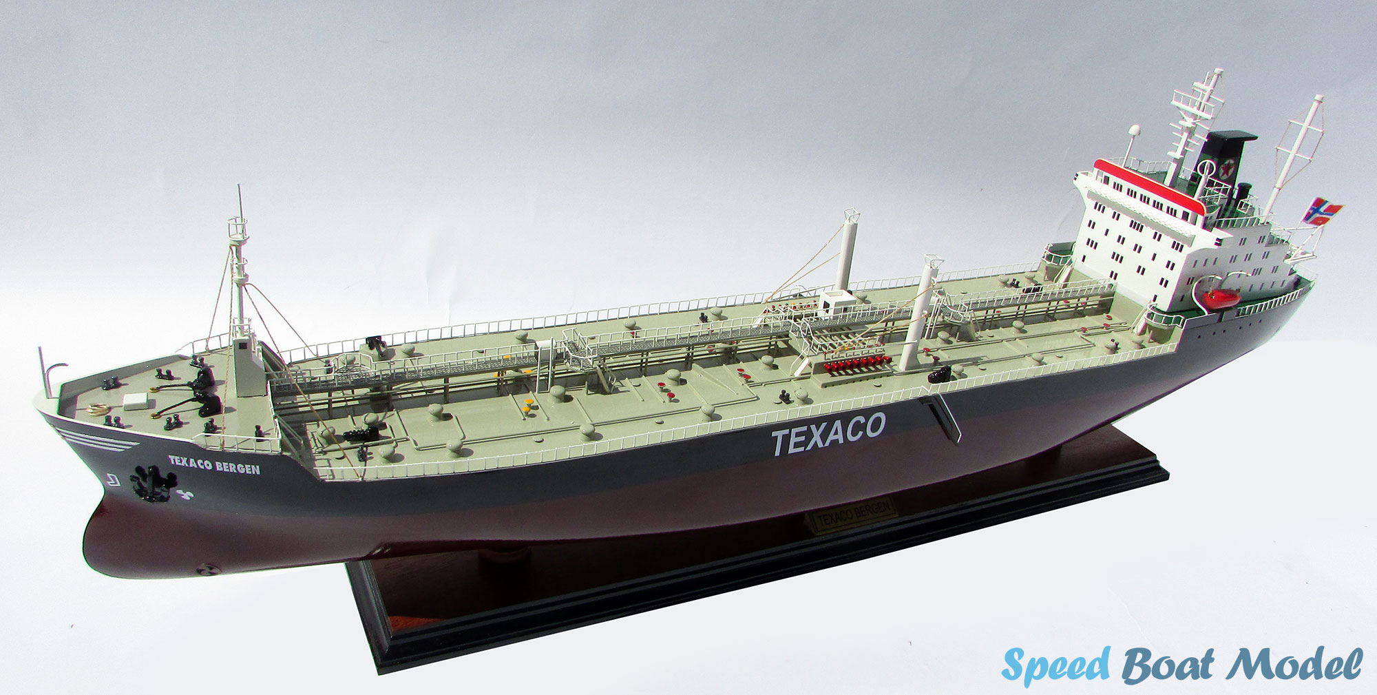 Texaco Bergen Commercial Ship Model 31.5" 11 Texaco Bergen Commercial Ship Model 31.5