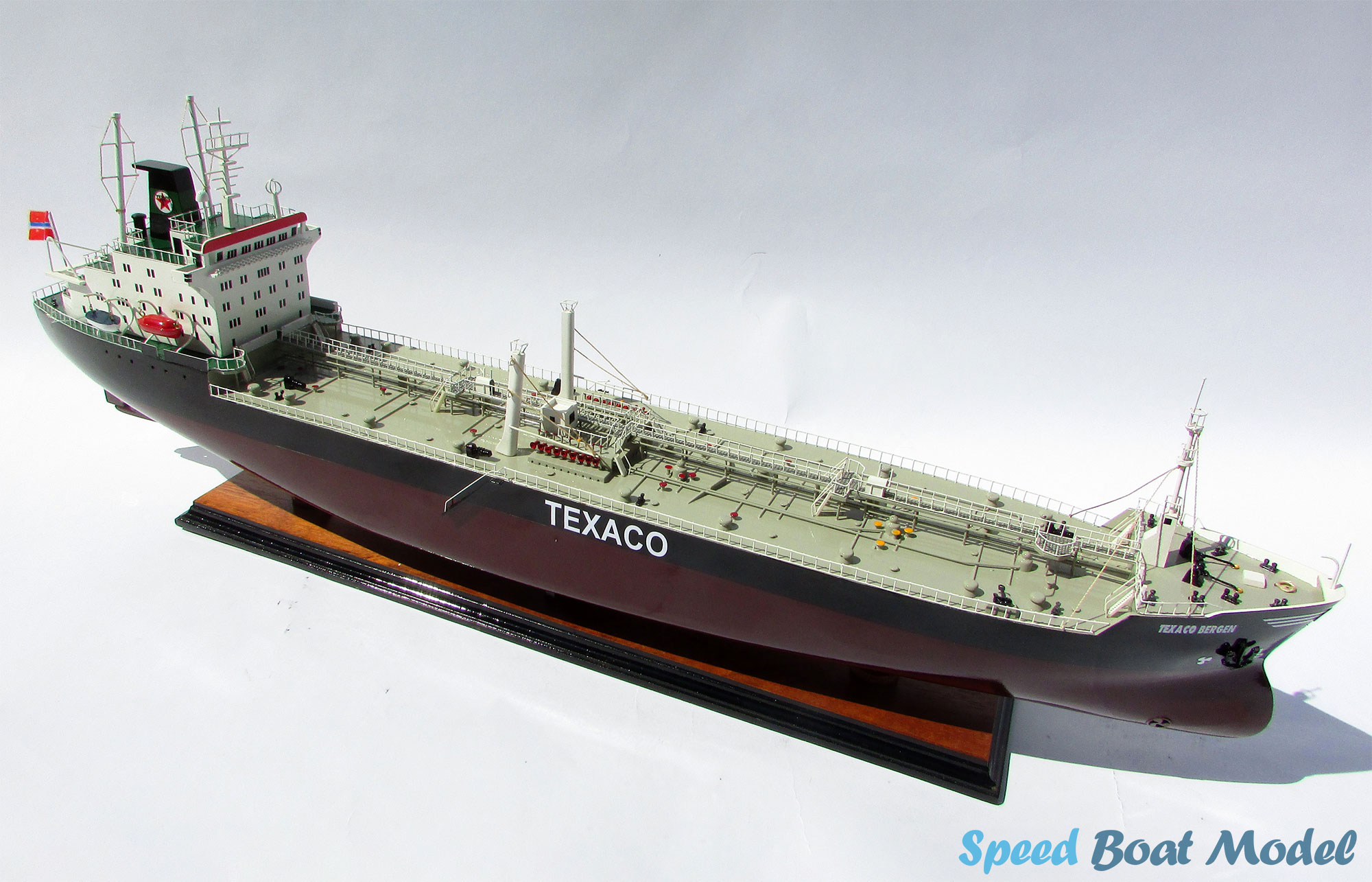Texaco Bergen Commercial Ship Model 31.5" 17 Texaco Bergen Commercial Ship Model 31.5