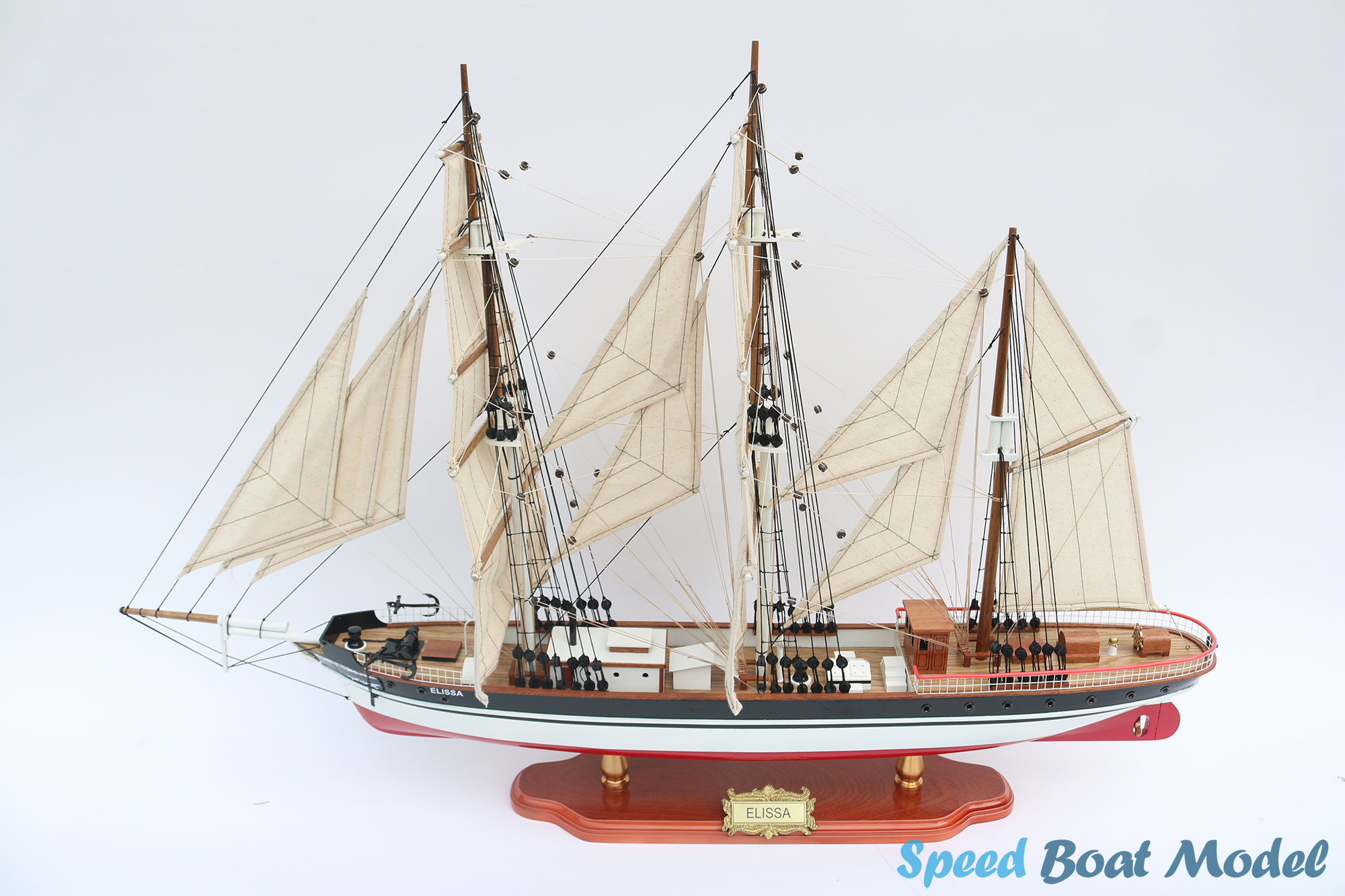 Elissa Tall Ship Model 35.8" 11 Elissa Tall Ship Model 35.8