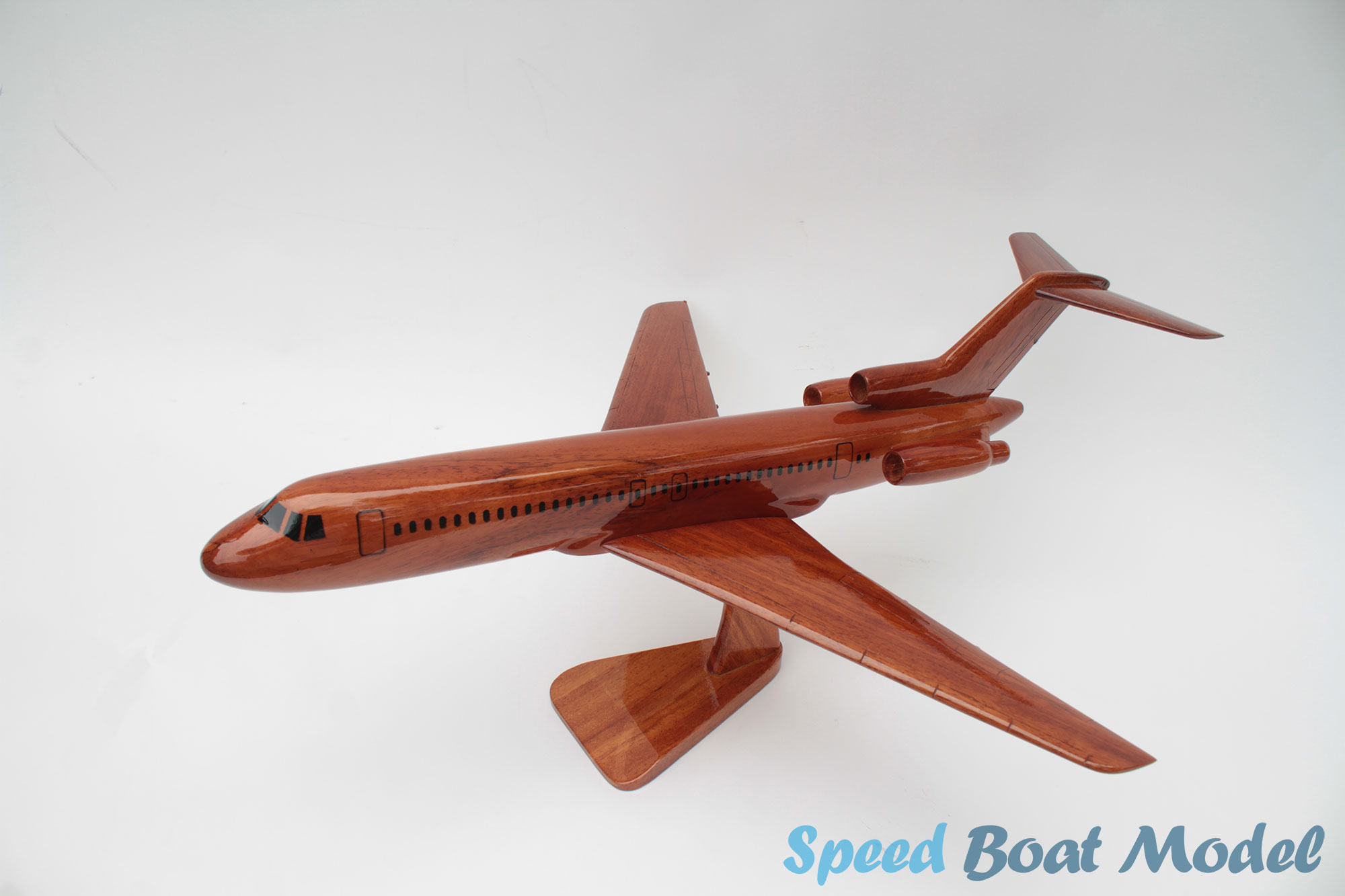 Boeing 727 Wooden Airplane Model