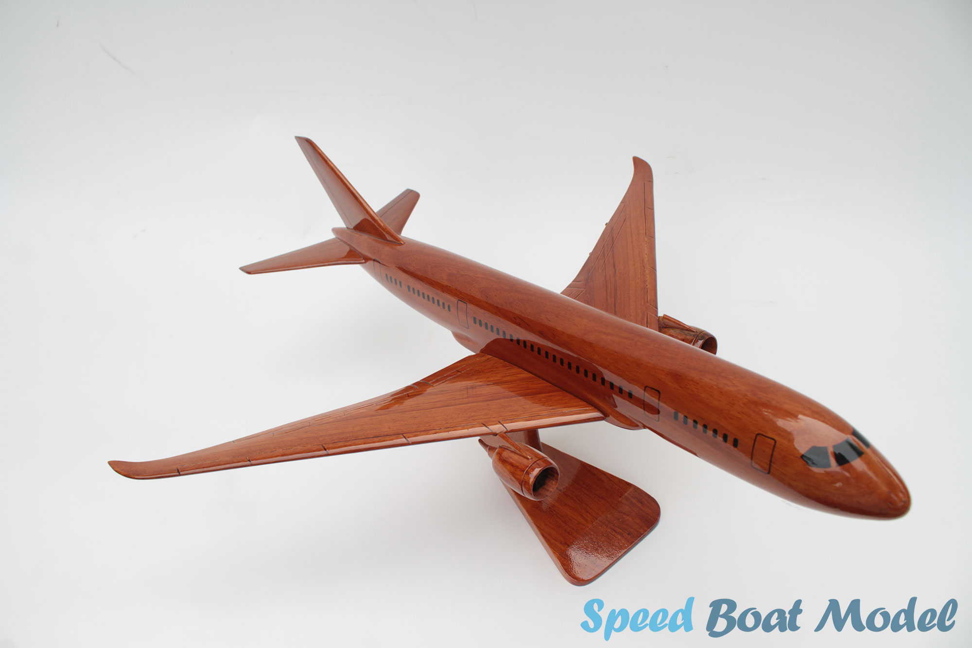 Boeing 787 Wooden Airplane Model