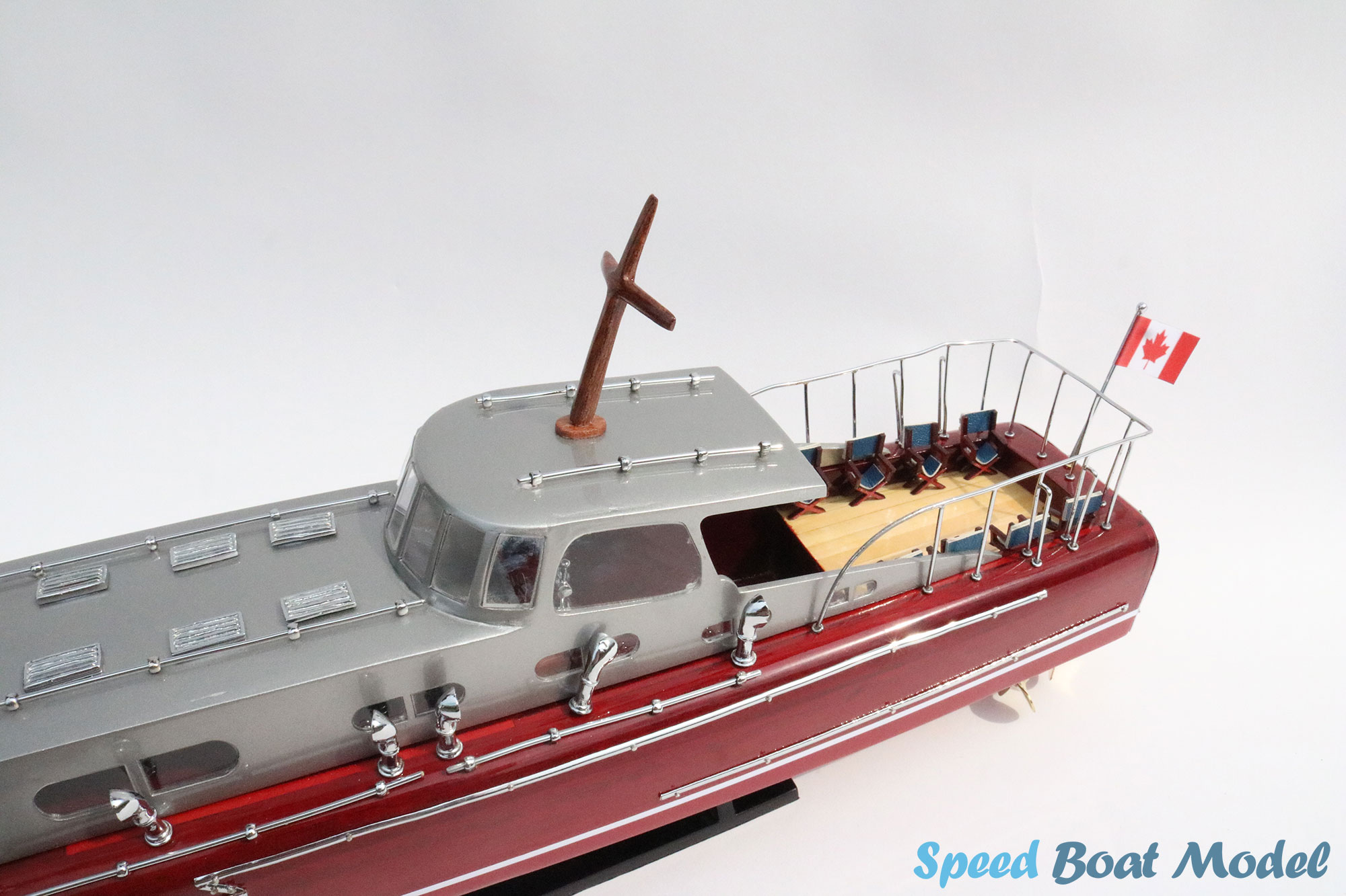 Hacker Craft Thunderbird 1939 – 55 Foot Speed Boat Model 24.4"