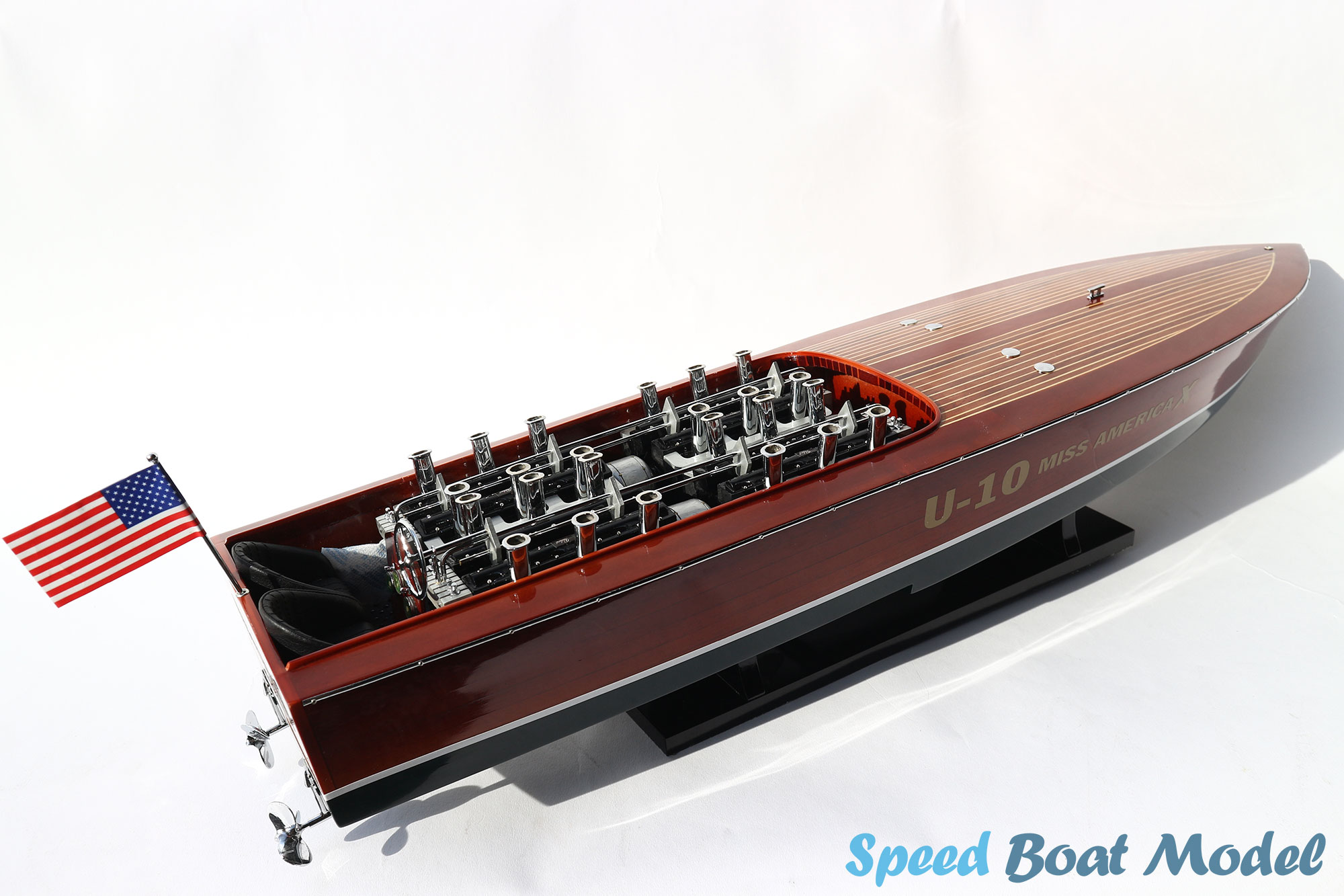 Miss America X Speed Boat Model 32.6" 24 Miss America X Speed Boat Model 32.6