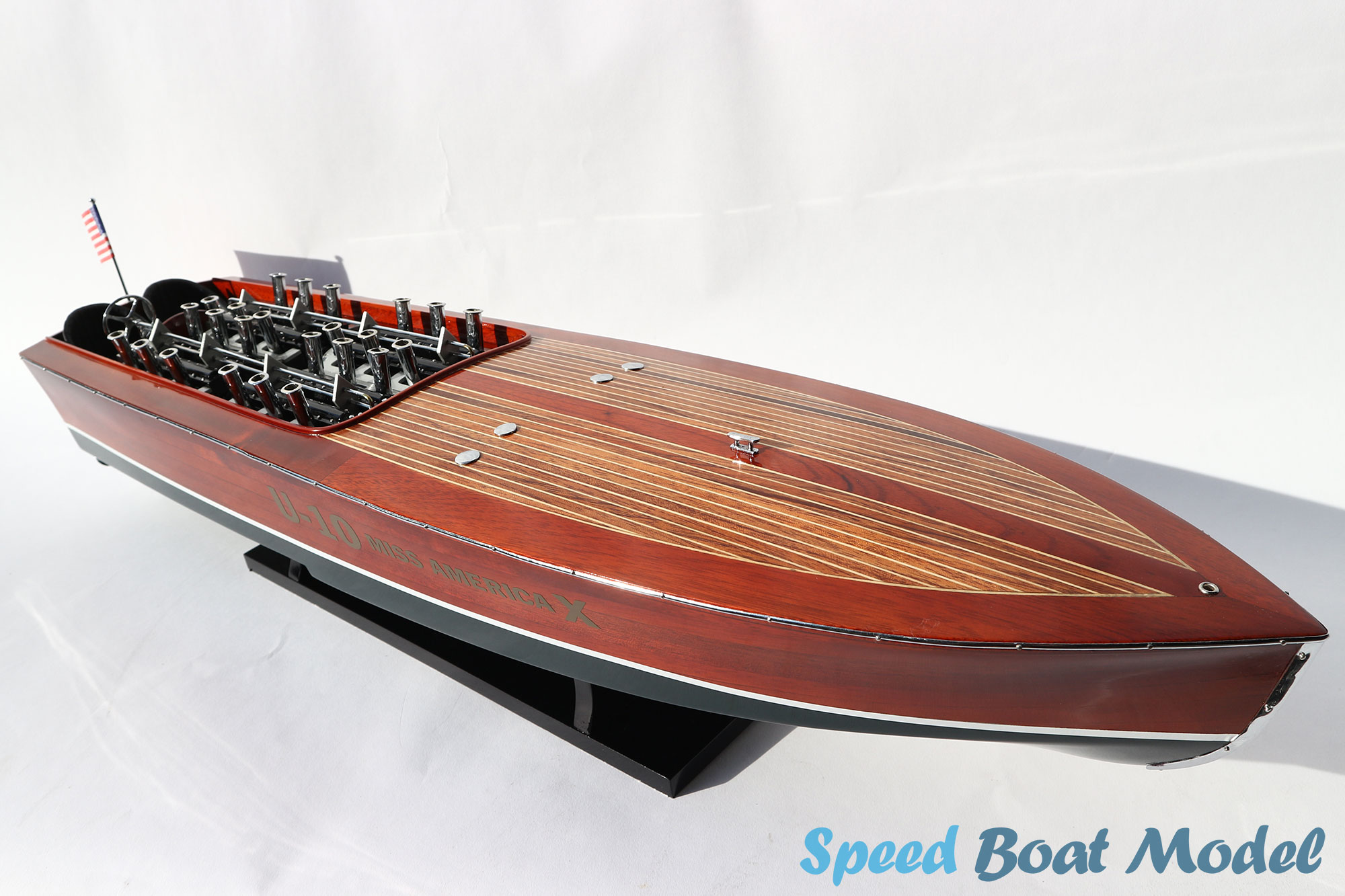 Miss America X Speed Boat Model 32.6" 25 Miss America X Speed Boat Model 32.6