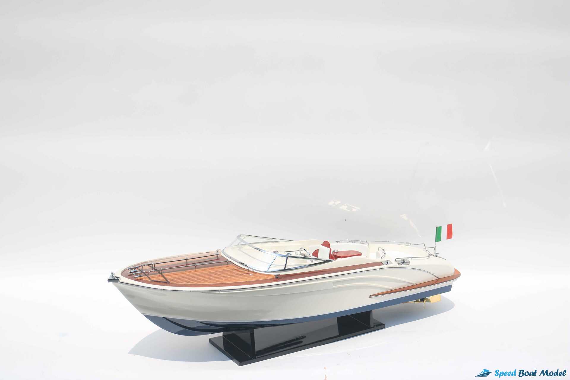 Riva Rivarama Platinum Painted Speed Boat Model (11) Speed Boad Model