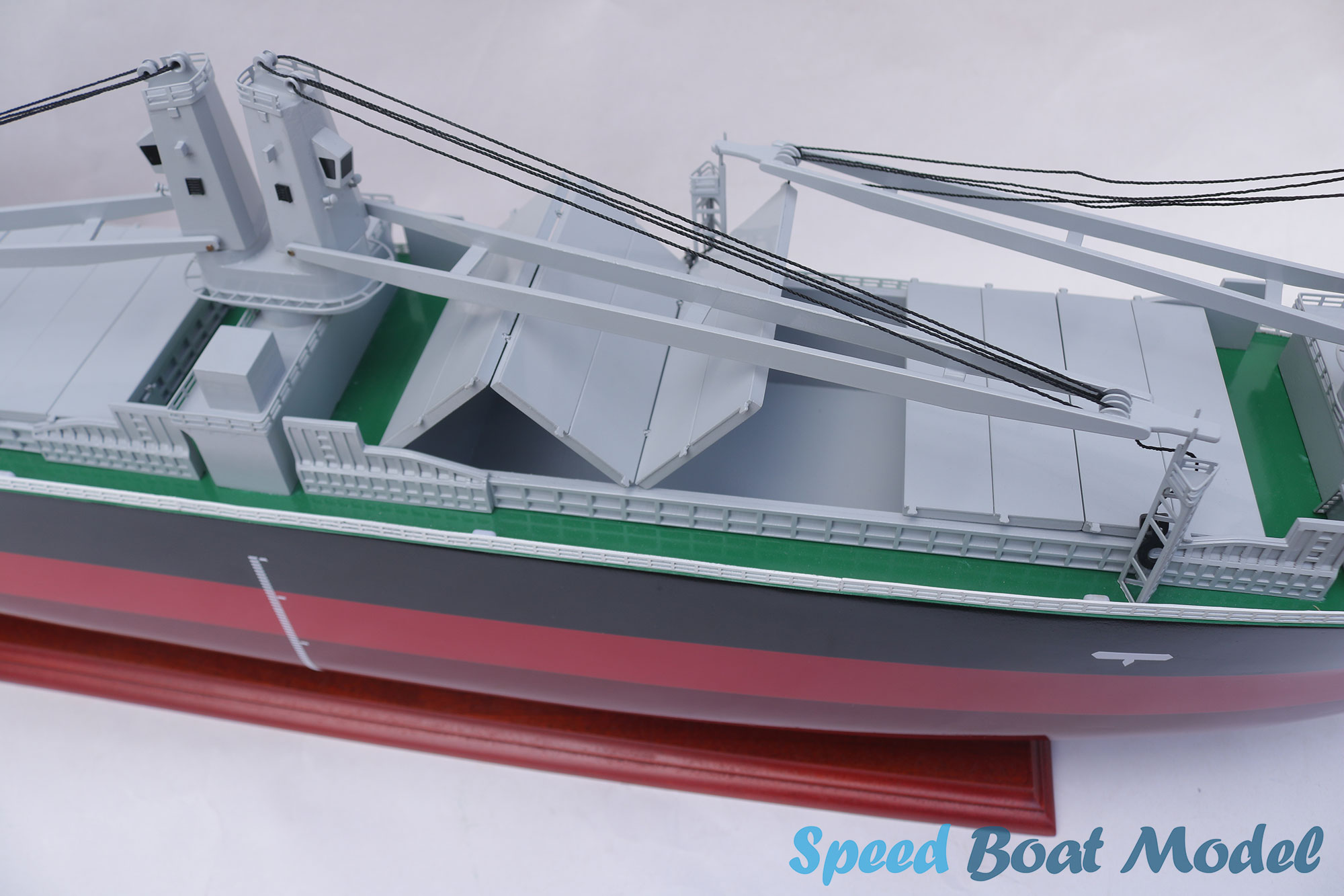 Bright Coral Commercial Ship Model 39.3" 18 Bright Coral Commercial Ship Model 39.3