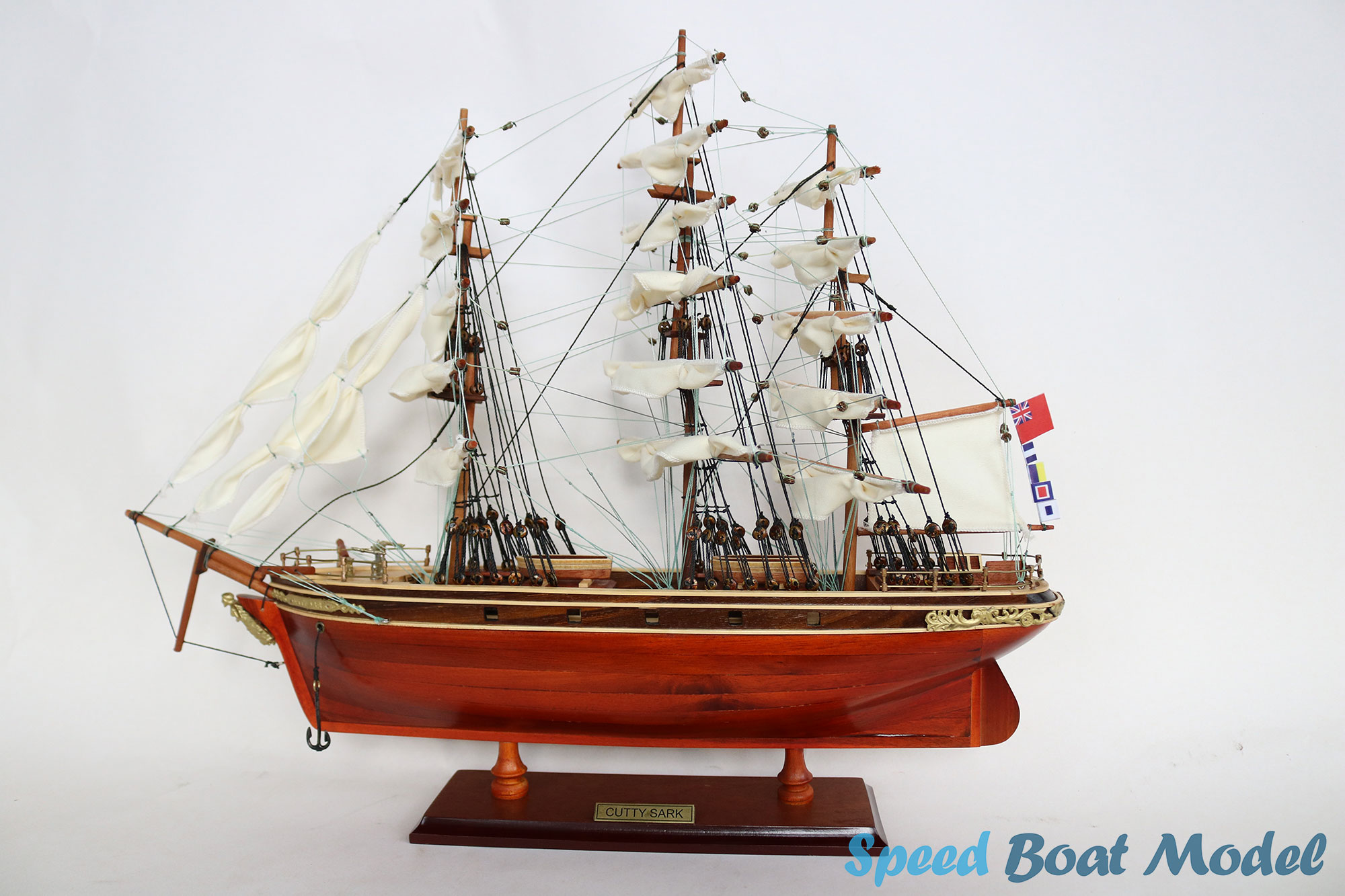 Cutty Sark Wood Tall Ship Model 19.6"