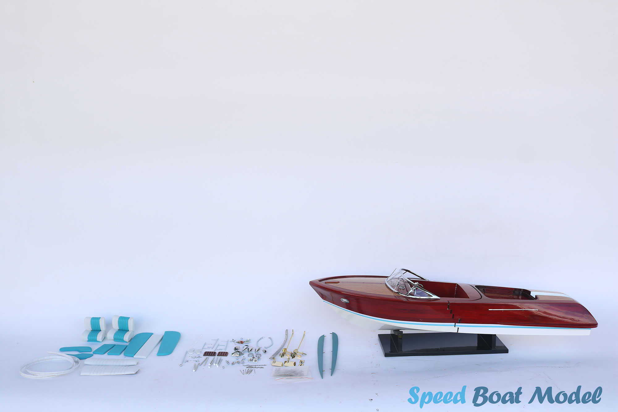 Riva Aquarama Custom Speed Boat Model 23.6" 22 Riva Aquarama Custom Speed Boat Model