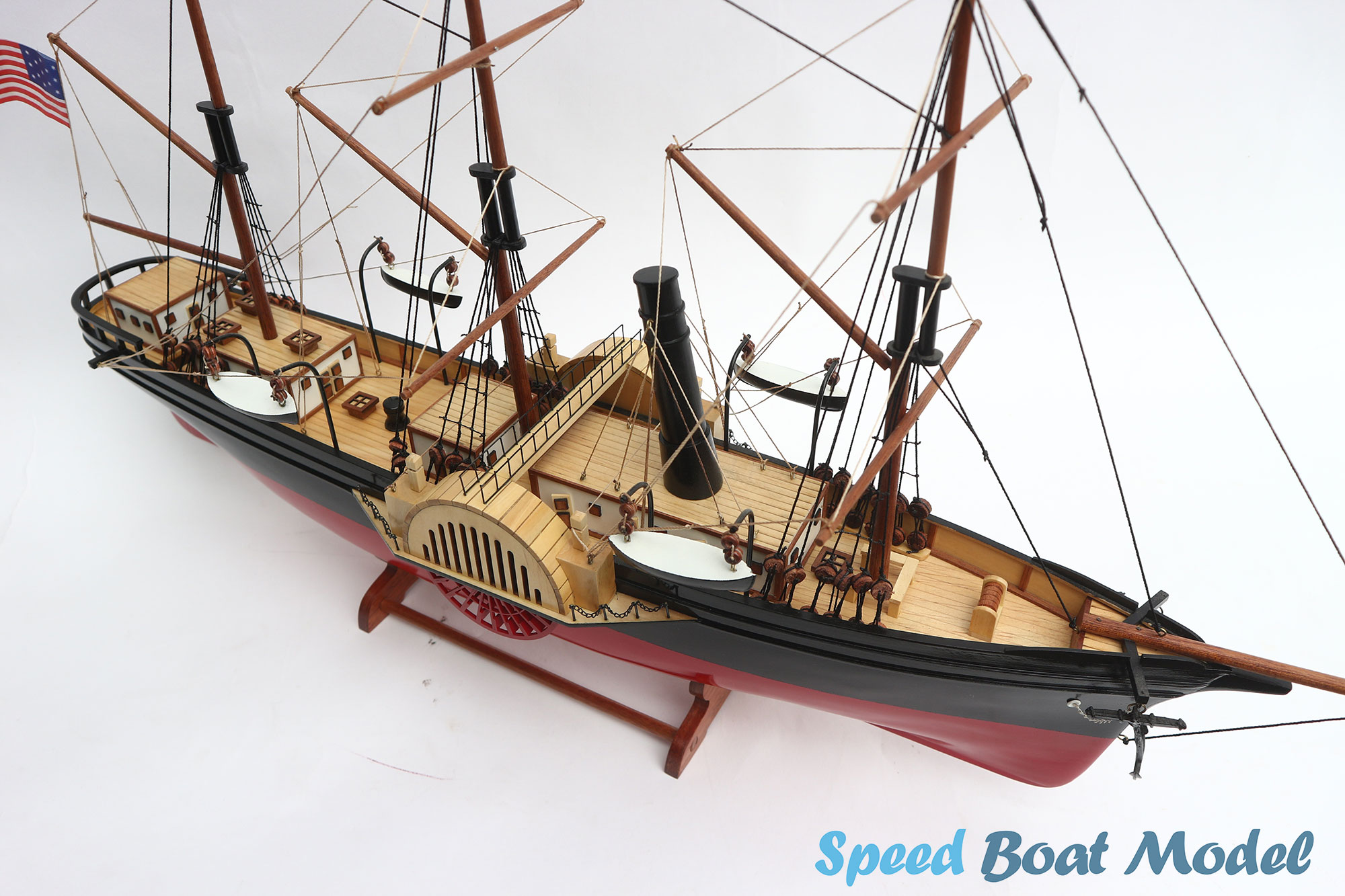 Ss California Tall Ship Model 25.6" 20 Ss California Tall Ship Model 25.6