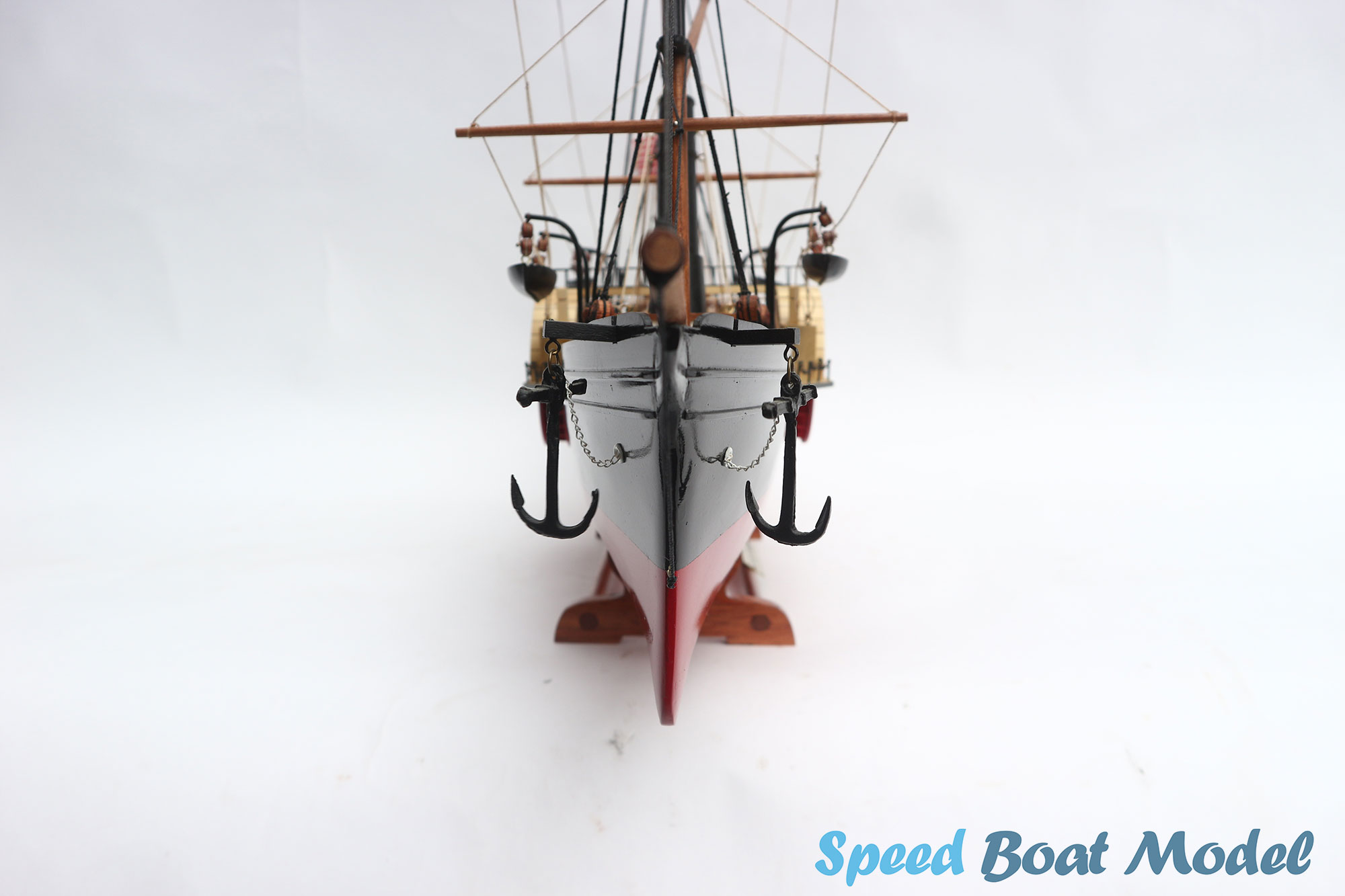Ss California Tall Ship Model 25.6" 21 Ss California Tall Ship Model 25.6