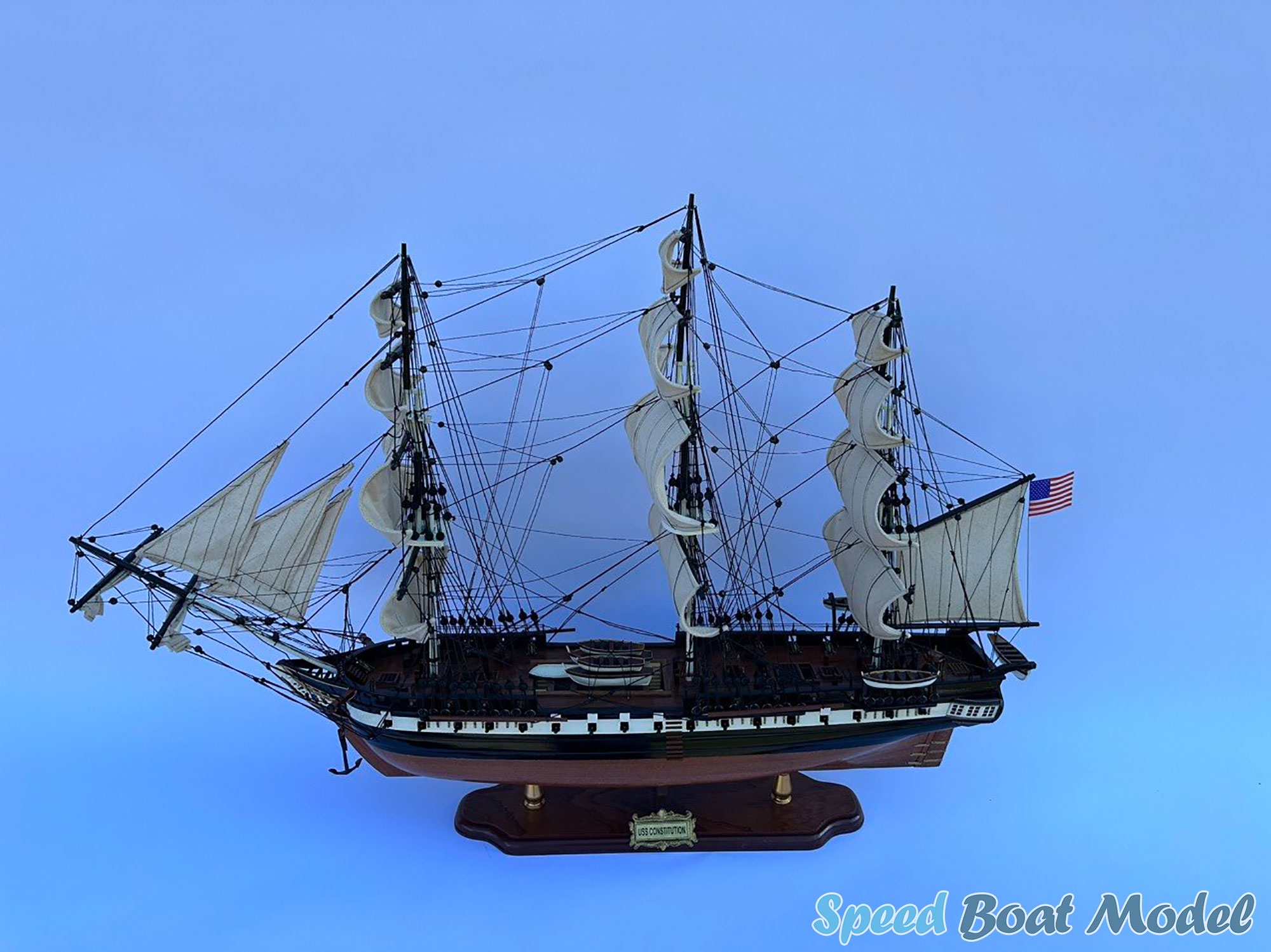 Uss Constitution Tall Ship Model 31.5"