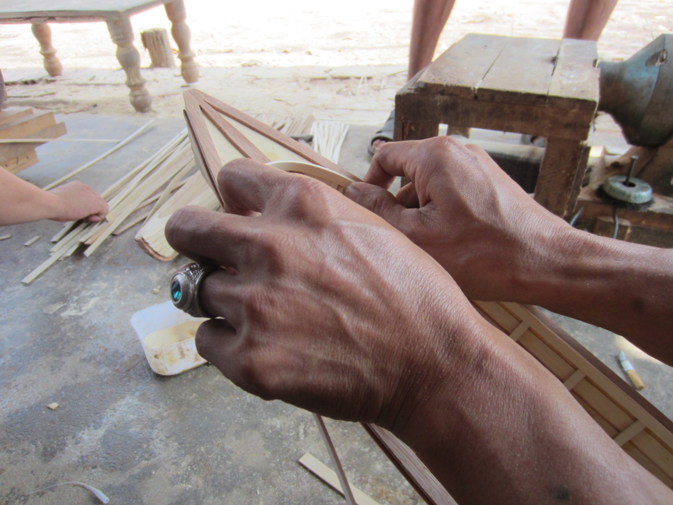 Wooden Boat Model Decoration And Meaning Of Traditional Crafts