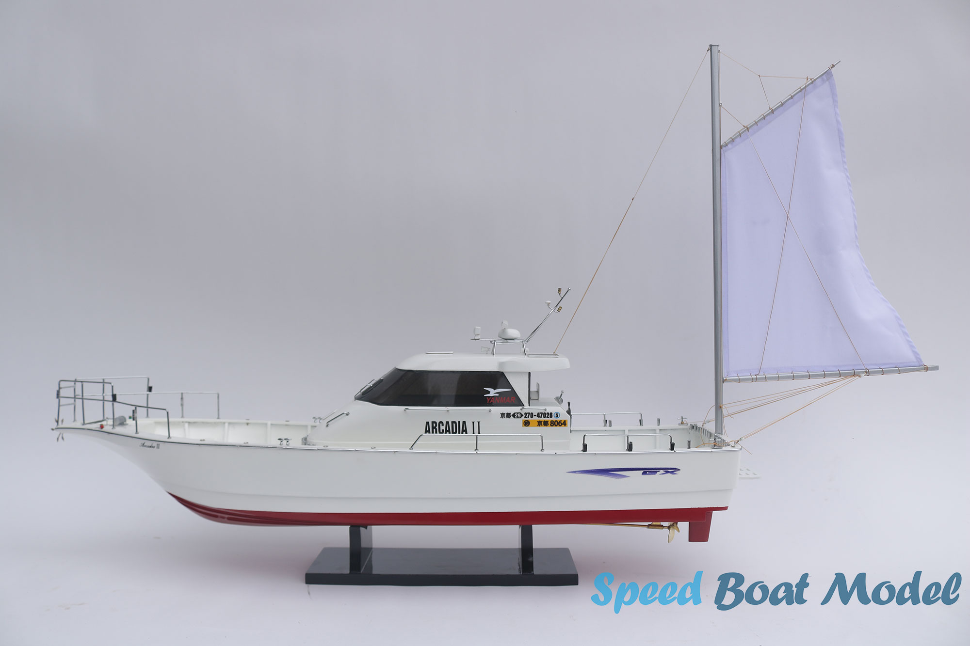 Yanmer EX-40 Arcadia Ⅱ Sailing Boat Model 40.55"