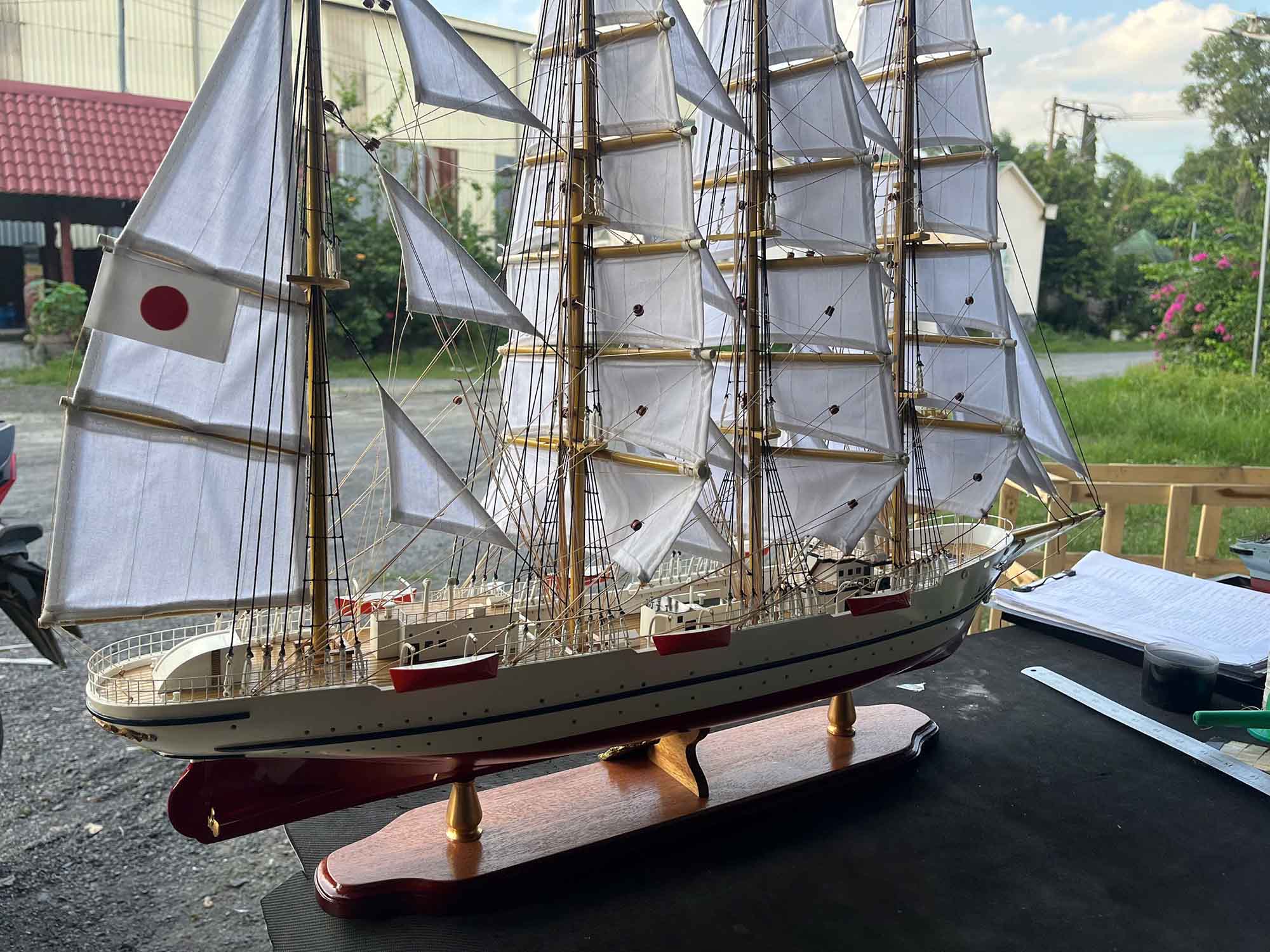 Nippon Maru Ii 1984 (10) Speed Boad Model Nippon Maru Ii 1984 (10) Speed Boad Model