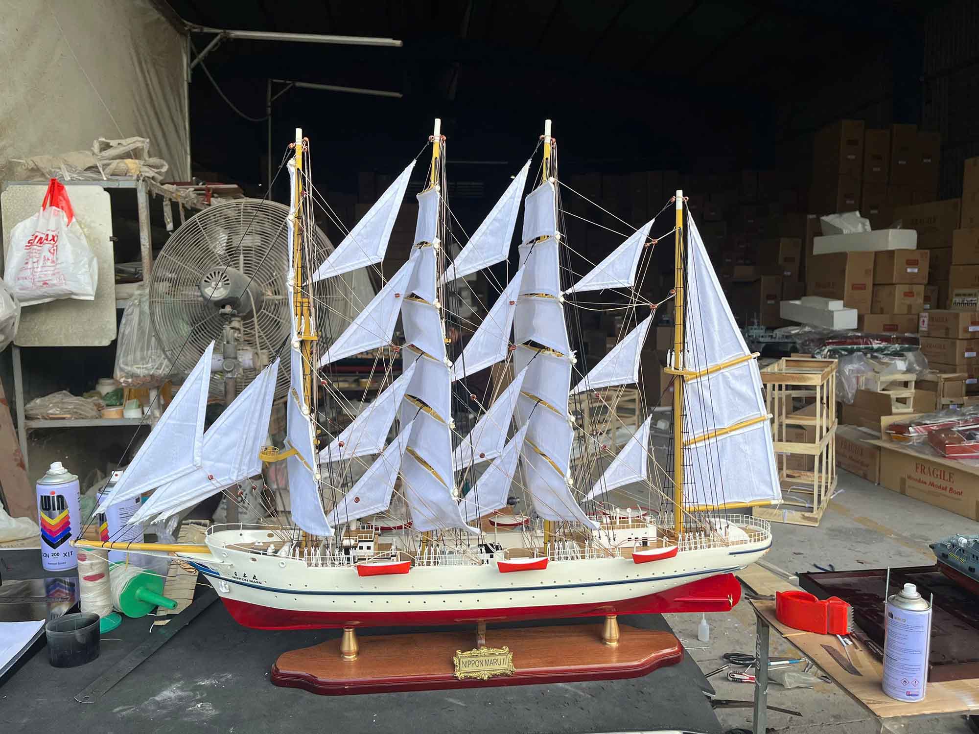 Nippon Maru Ii 1984 (15) Speed Boad Model