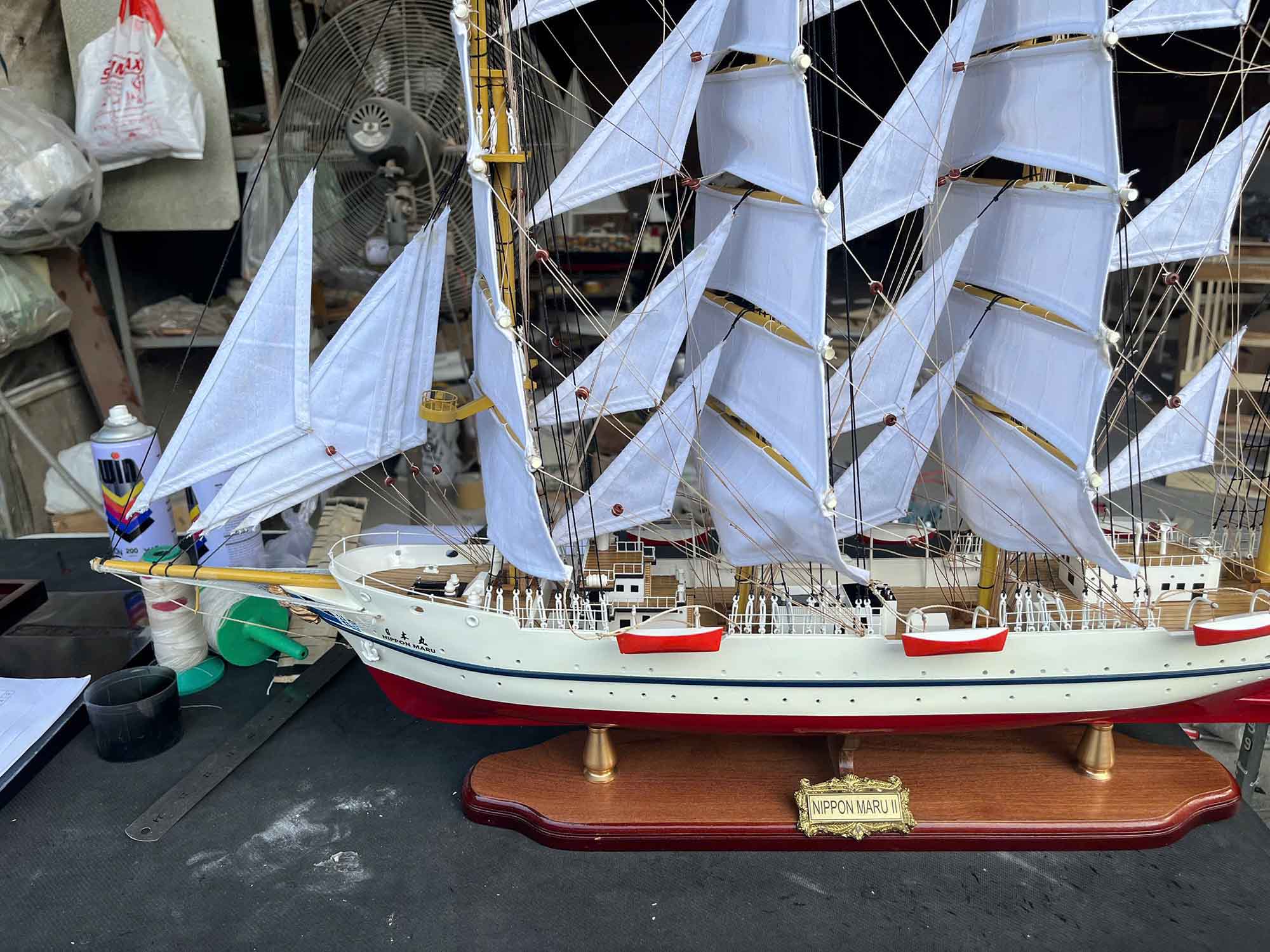 Nippon Maru Ii 1984 (2) Speed Boad Model Nippon Maru Ii 1984 (2) Speed Boad Model