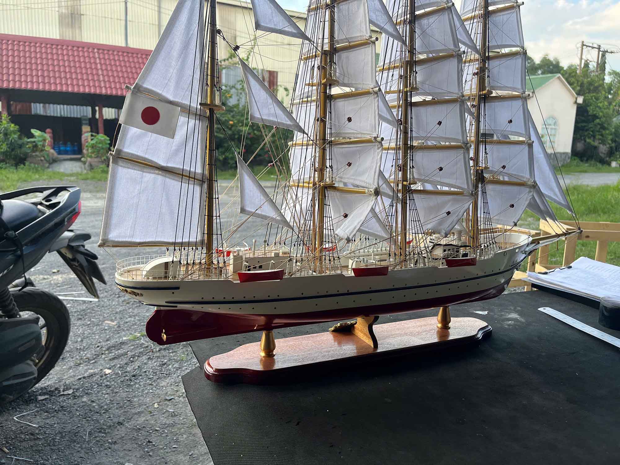 Nippon Maru Ii 1984 (4) Speed Boad Model Nippon Maru Ii 1984 (4) Speed Boad Model