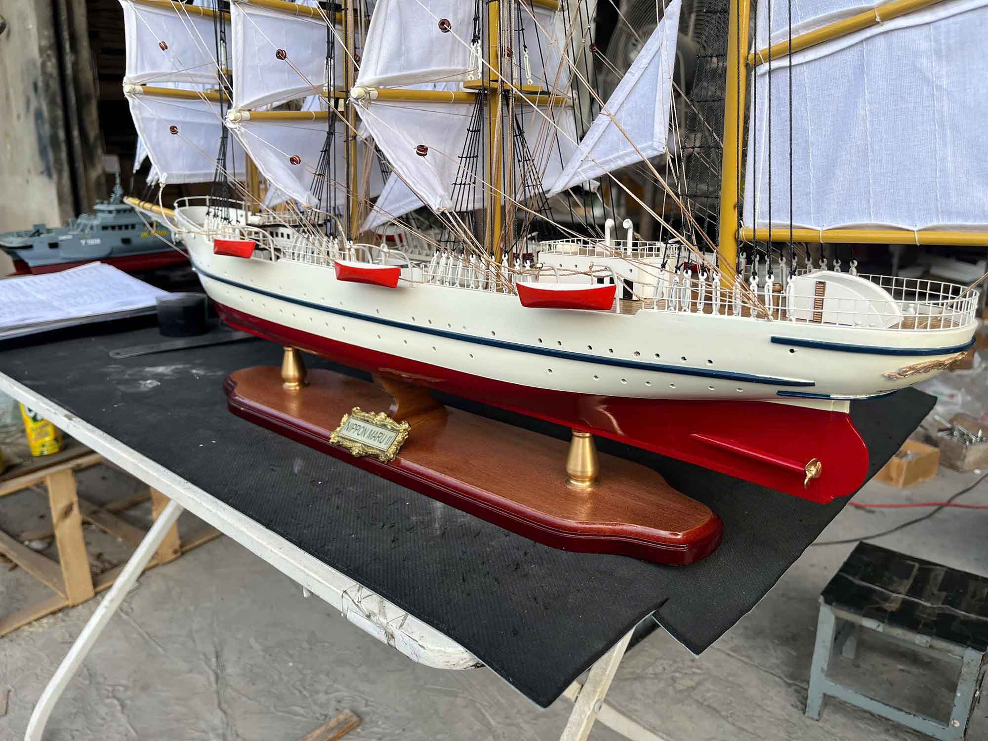 Nippon Maru Ii 1984 (5) Speed Boad Model Nippon Maru Ii 1984 (5) Speed Boad Model
