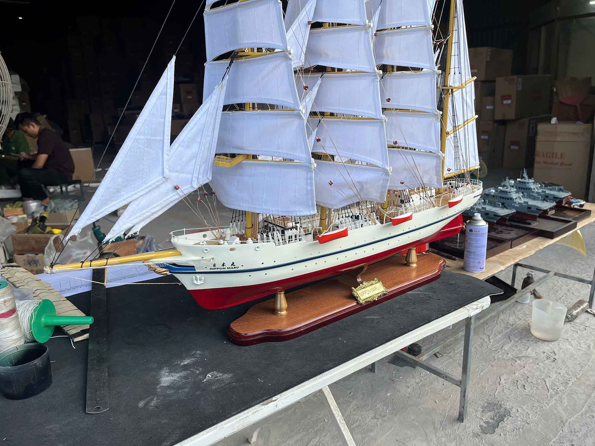 Nippon Maru Ii 1984 (6) Speed Boad Model Nippon Maru Ii 1984 (6) Speed Boad Model